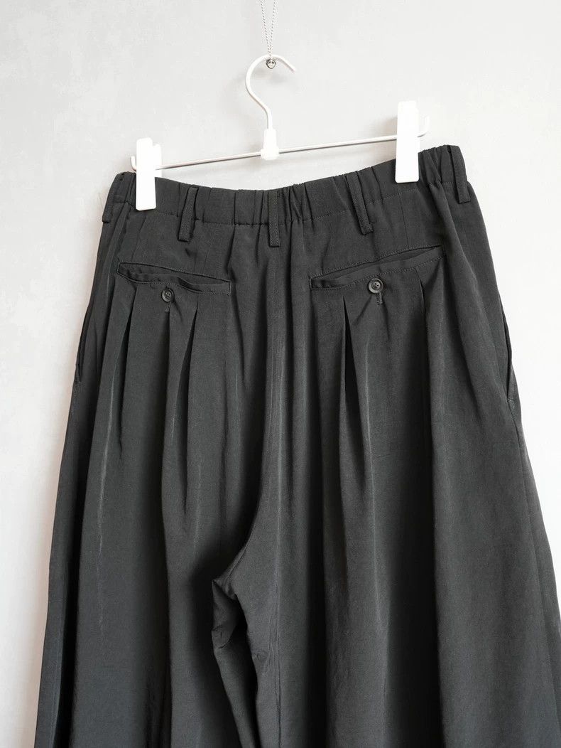 Yohji Yamamoto Yohji Yamamoto size 2 20SS Triacetate Drawstring Pleated Tr Size US 28 / EU 44 - 8 Thumbnail