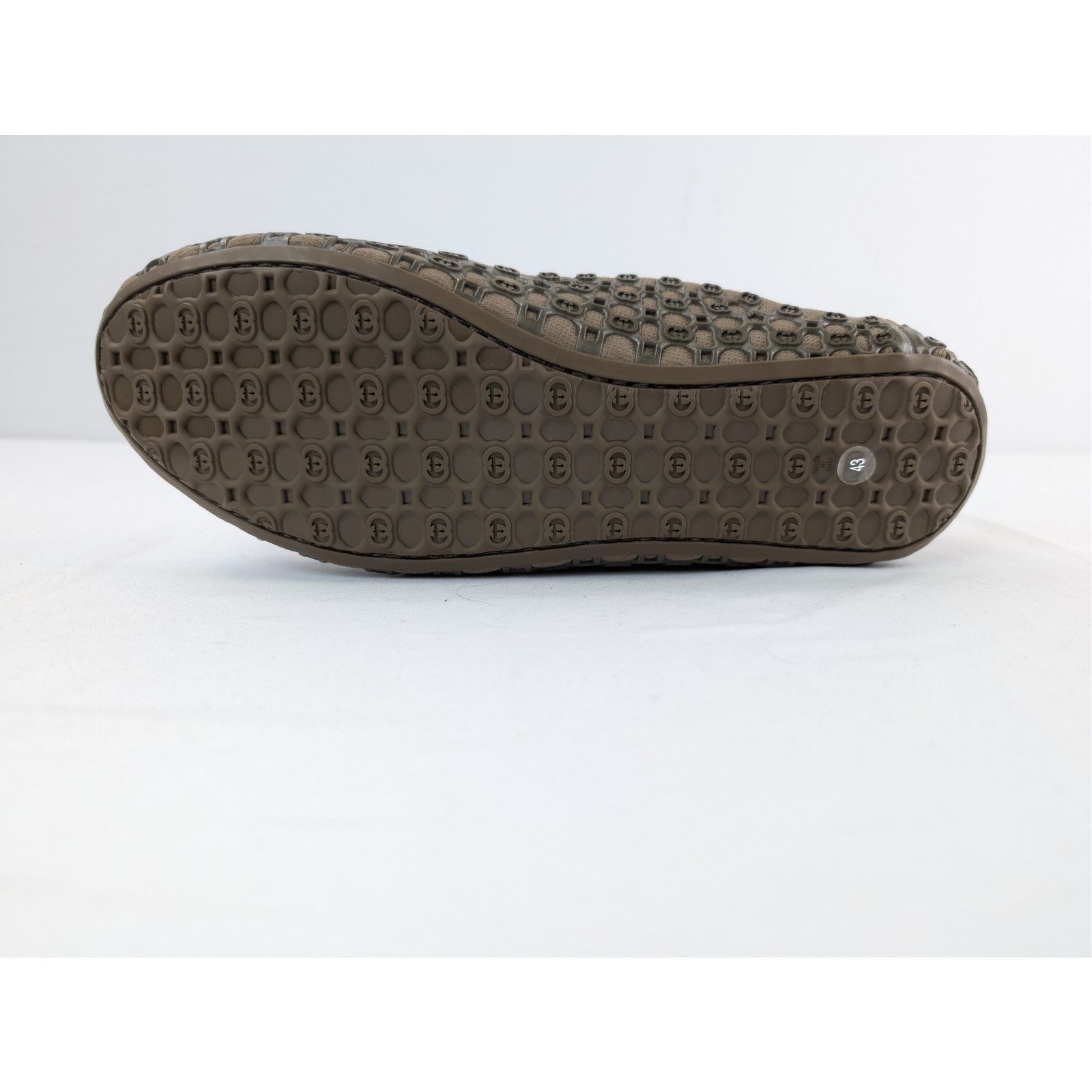 Gucci o1rshd1 Elastic Fabric Monogram Sneakers in Green Size US 10 / EU 43 - 13 Thumbnail