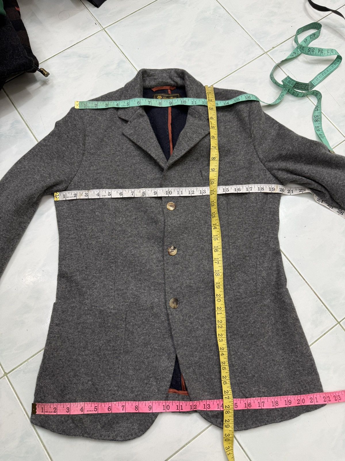 Loro Piana 🔥🔥🔥ARCHIVE LORO PIANA BLAZER JACKET Size 48R - 18 Thumbnail
