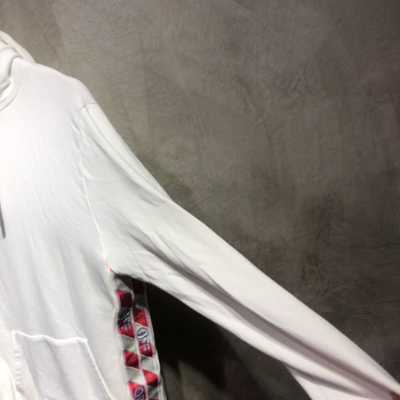 Off-White Off-White Side Tape Pull over hoodie Size US M / EU 48-50 / 2 - 6 Thumbnail