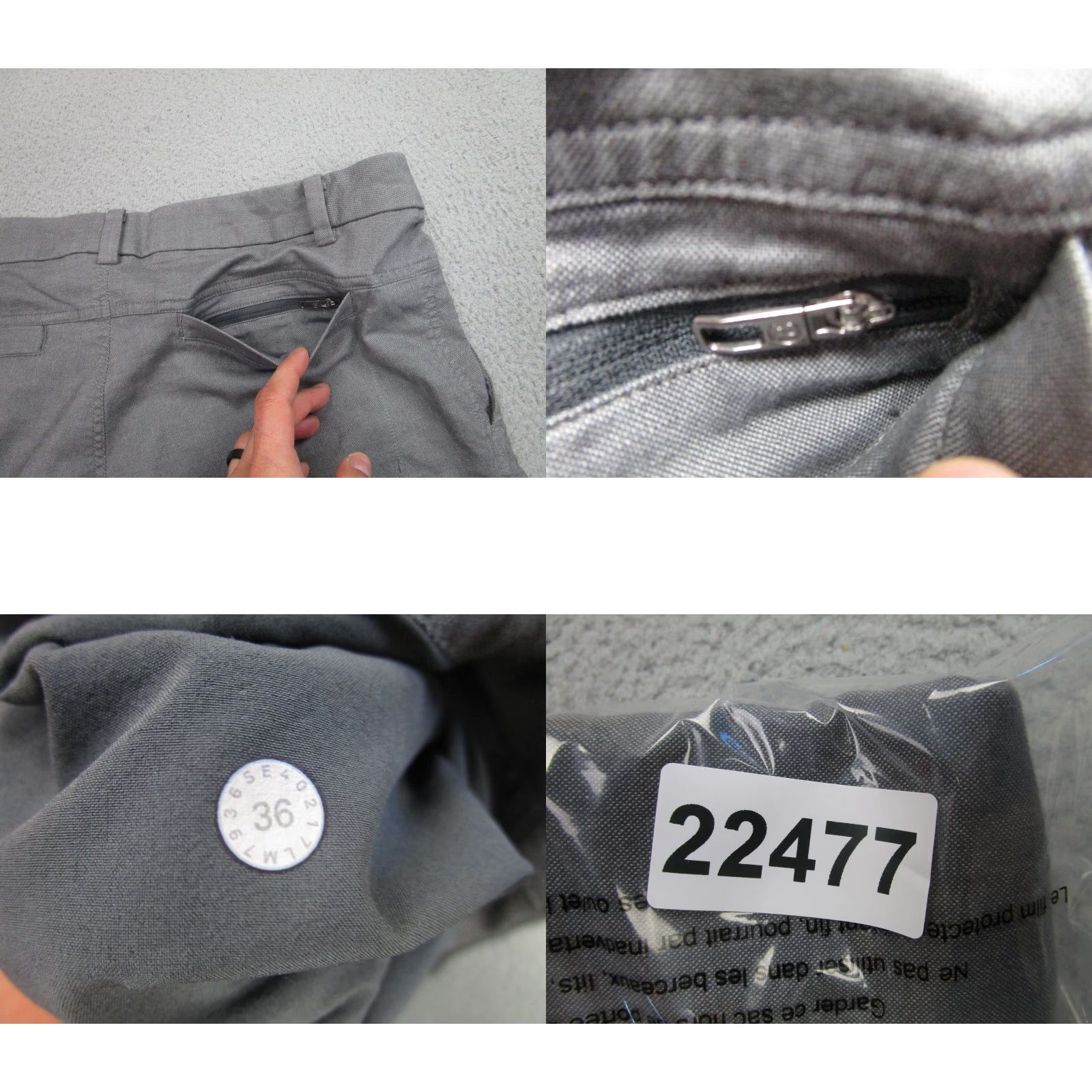 Lululemon Lululemon Shorts Mens 36 Gray Chino Stretch Casual Zip Pocket Golf Walking Size US 36 / EU 52 - 9 Thumbnail