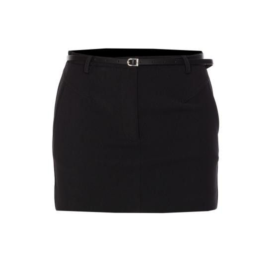 Patrizia Pepe PATRIZIA PEPE Women Mid Skirts 8G0447 A545K103 Black Size 28" / US 6 / IT 42 - 1 Thumbnail