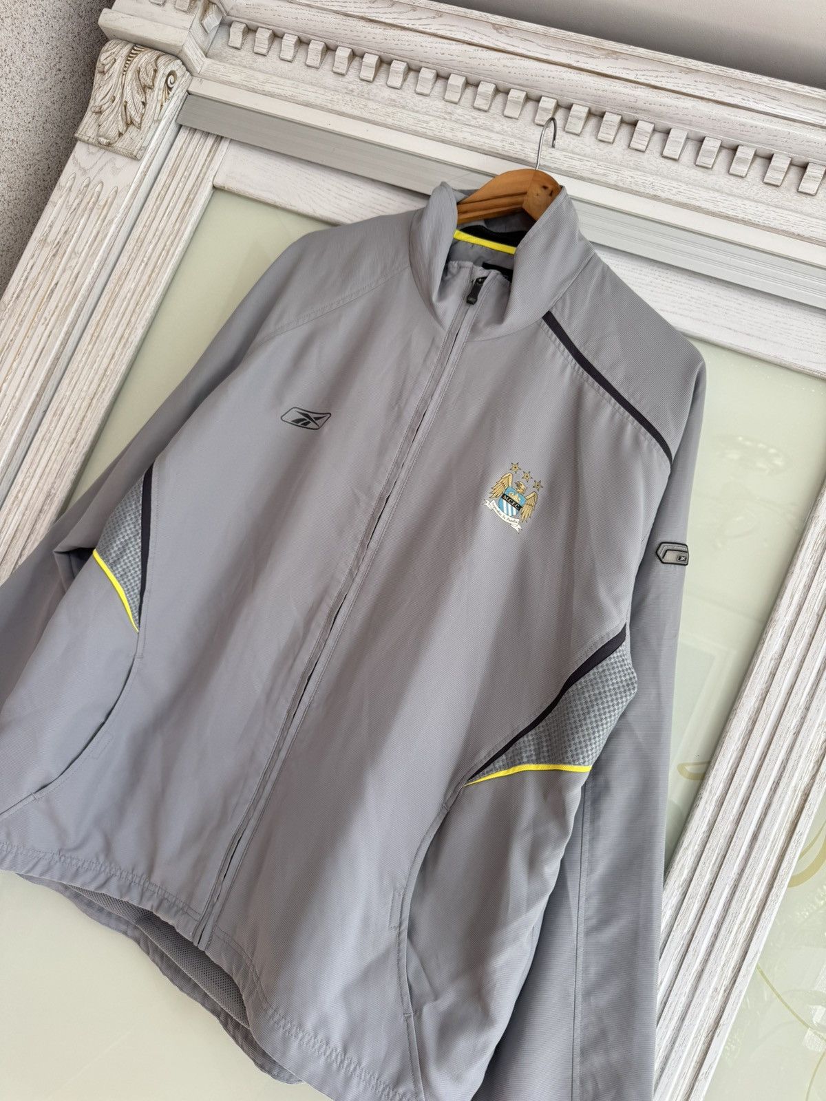 Reebok × Vintage Vintage Manchester City 2005-2006 Soccer Track Jacket Jersey Size US XXL / EU 58 / 5 - 3 Thumbnail