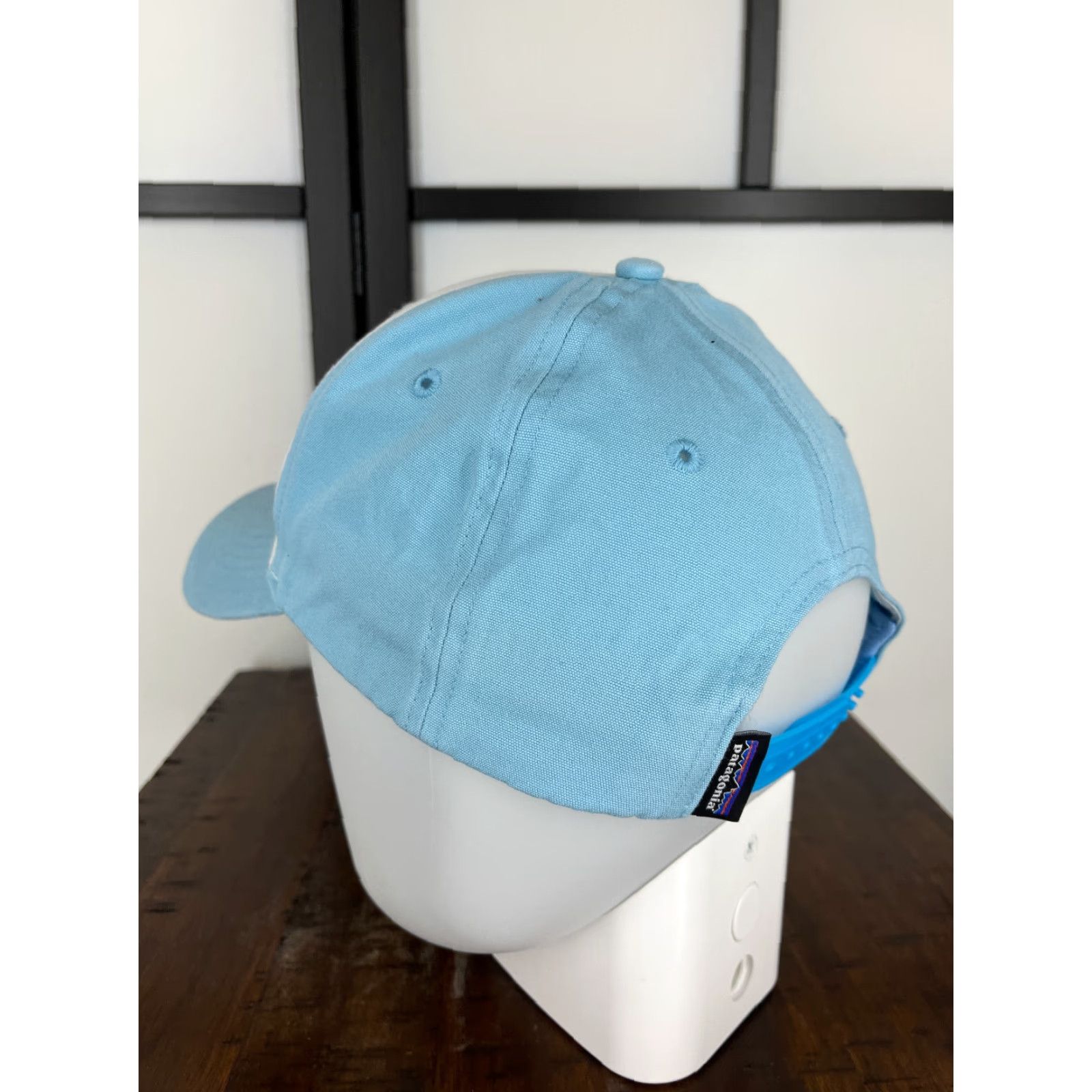 Patagonia Patagonia Hat Cap Snap Back Adult Blue White Mountain Peaks Embroidered Duck Cap Hat Snapback Men One Size Blue Size ONE SIZE - 5 Thumbnail