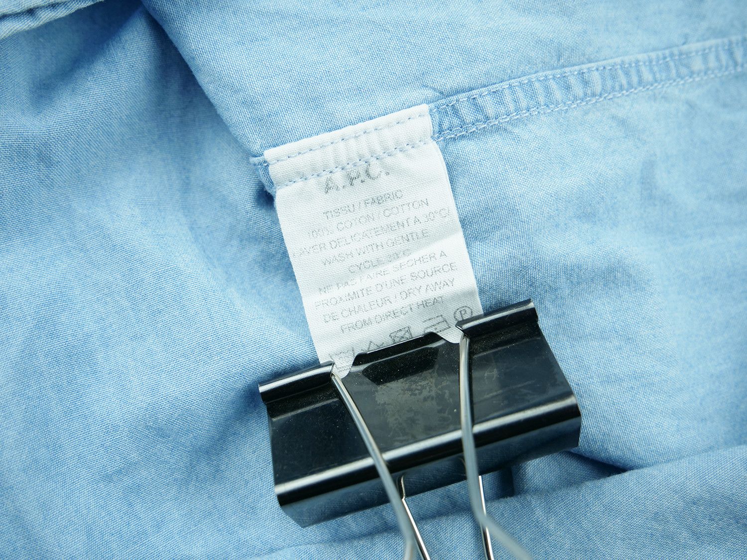 A.P.C. A.P.C. shirt Size US S / EU 44-46 / 1 - 6 Thumbnail
