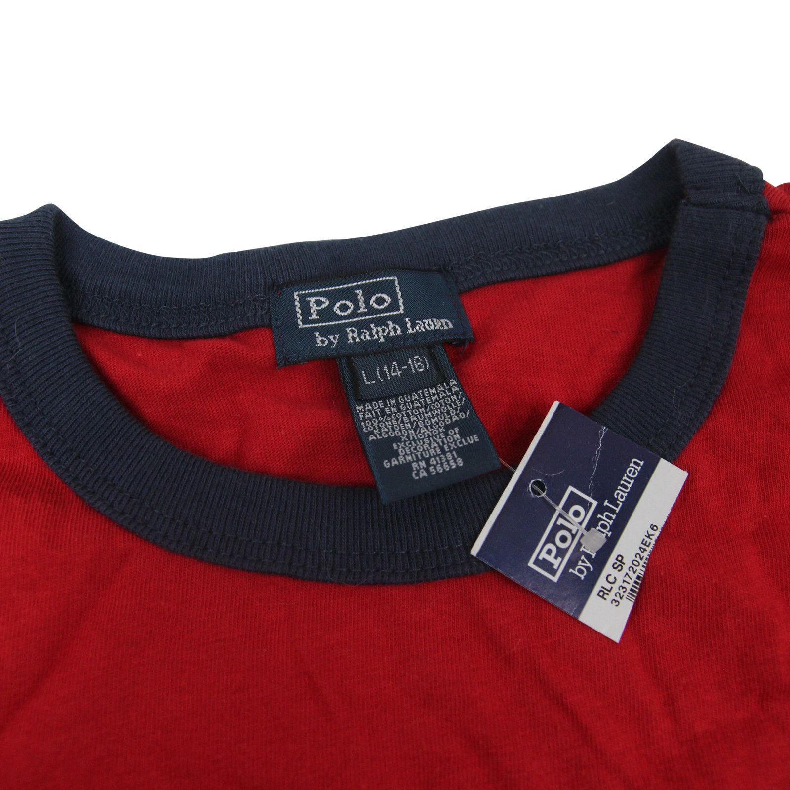 Polo Ralph Lauren × Vintage Vintage NWT Polo Ralph Lauren Graphic T Shirt Size US XS / EU 42 / 0 - 3 Thumbnail