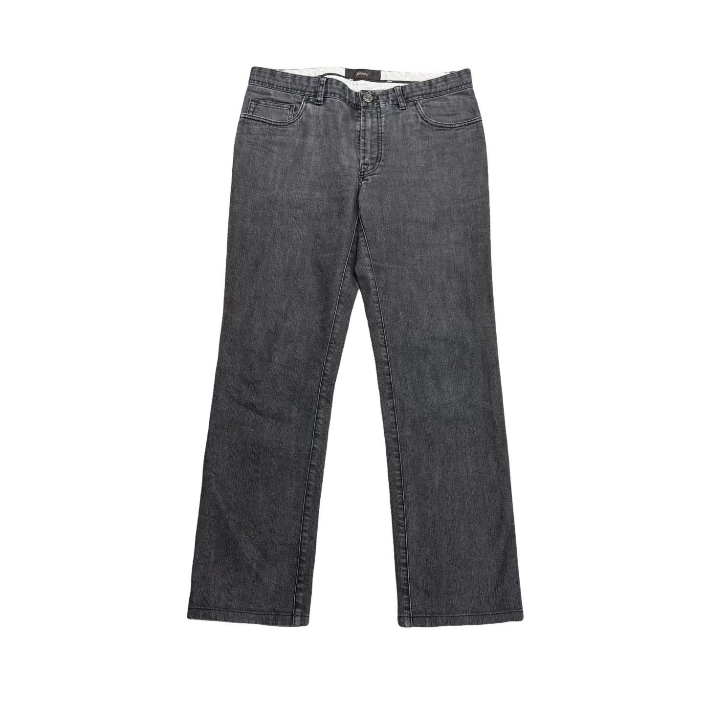 Brioni Brioni Black Denim Jeans Size 34 Size US 34 / EU 50 - 1 Thumbnail