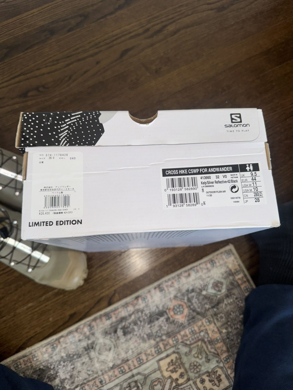 And Wander × Salomon Cross Hike for And Wander Size US 10 / EU 43 - 11 Thumbnail