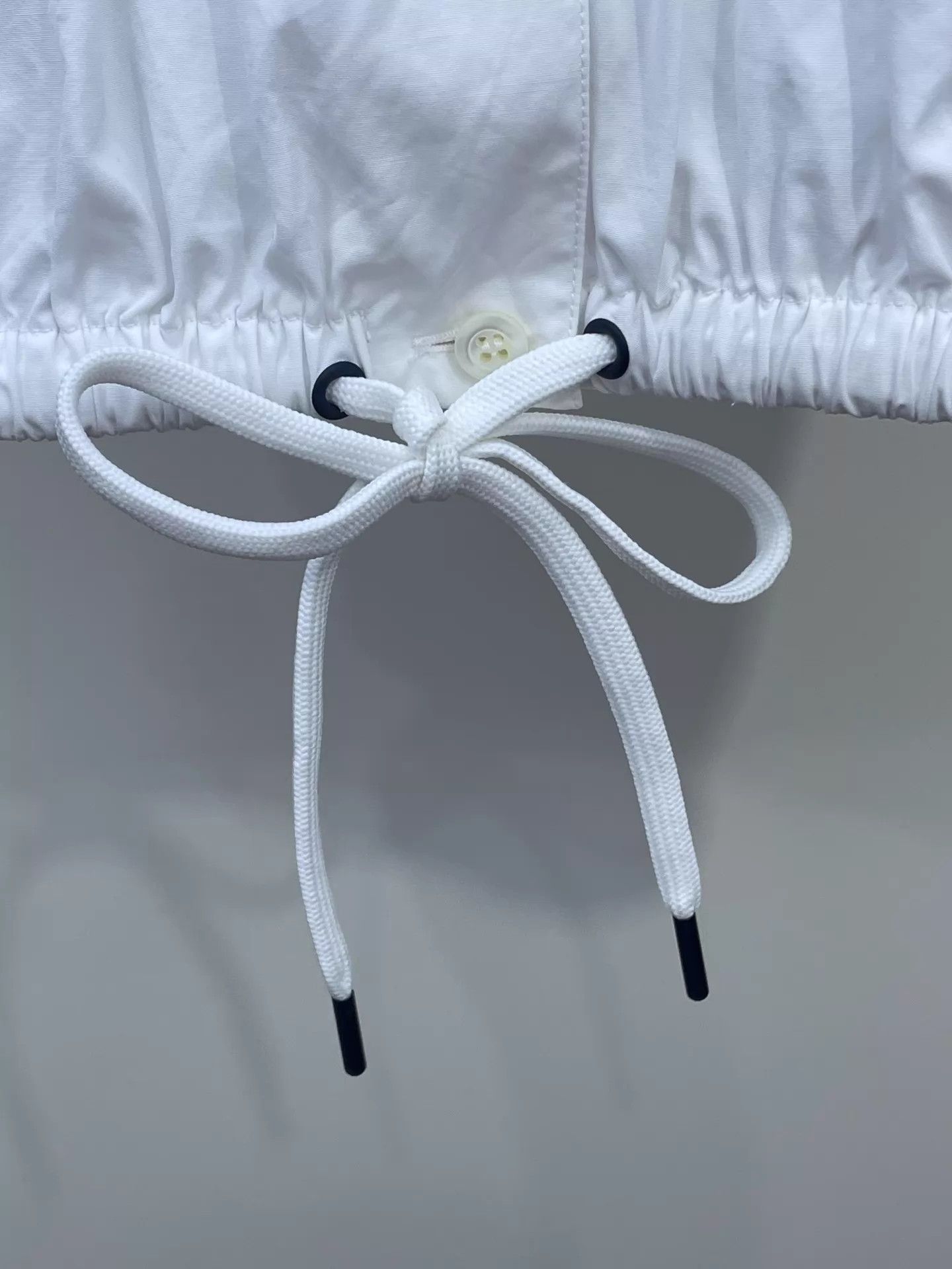 Miu Miu MIU MIU 24 Polo Collar Drawstring Sleeveless Top Size M / US 6-8 / IT 42-44 - 4 Thumbnail