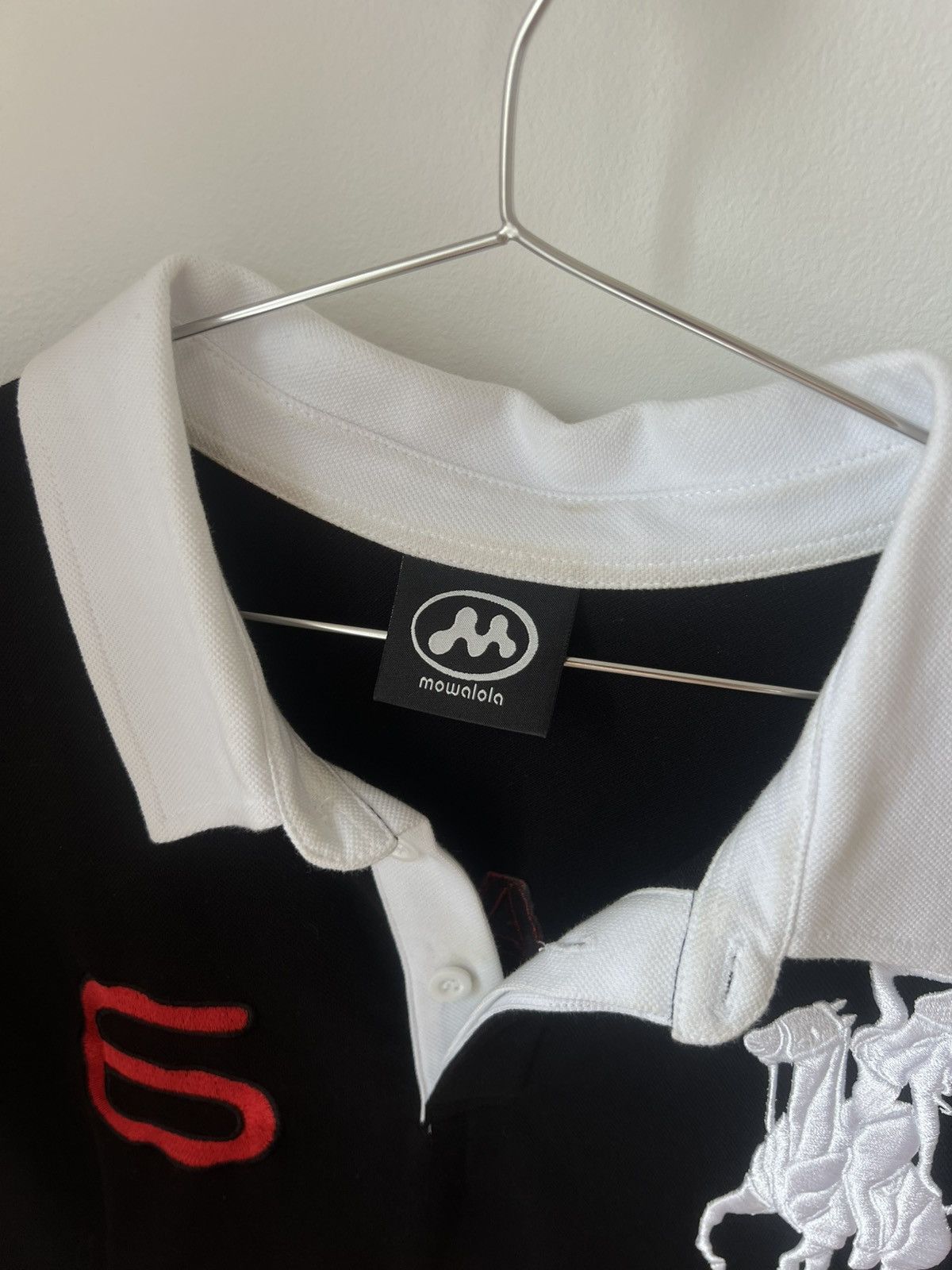 Mowalola Mowalola ATL Polo Atlanta Black Size Large Size US L / EU 52-54 / 3 - 5 Thumbnail