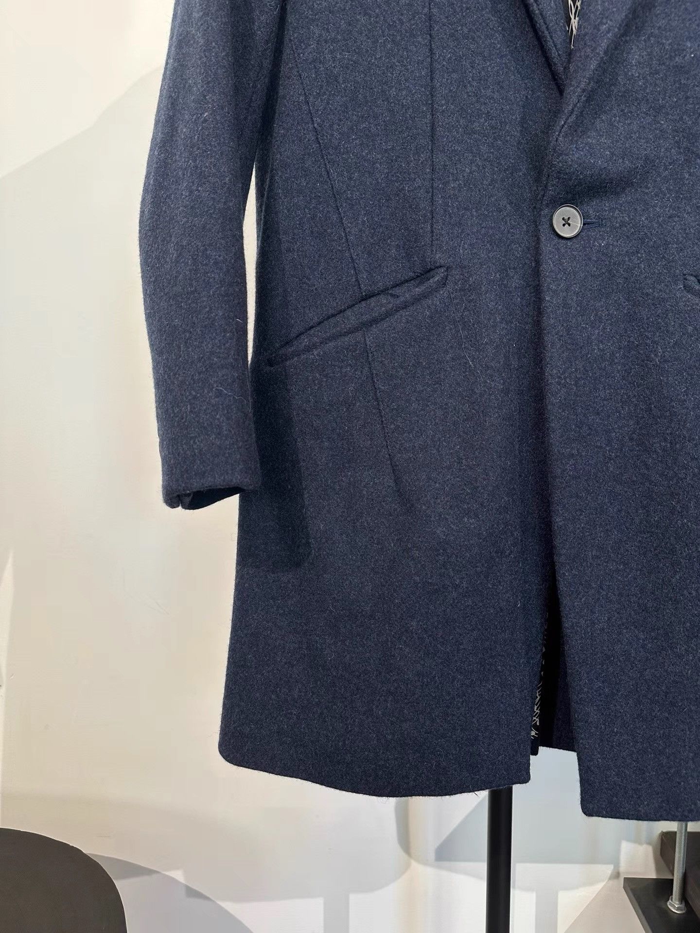 Number (N)ine Number Nine Studious Note Print Wool Chester Coat K35 Size US S / EU 44-46 / 1 - 5 Thumbnail