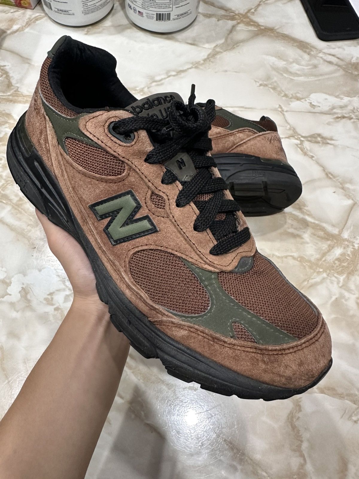 靴 new balance Aime leon dore 993 brown New Balance 993 Aime Leon Dore Brown | Hype Clothinga