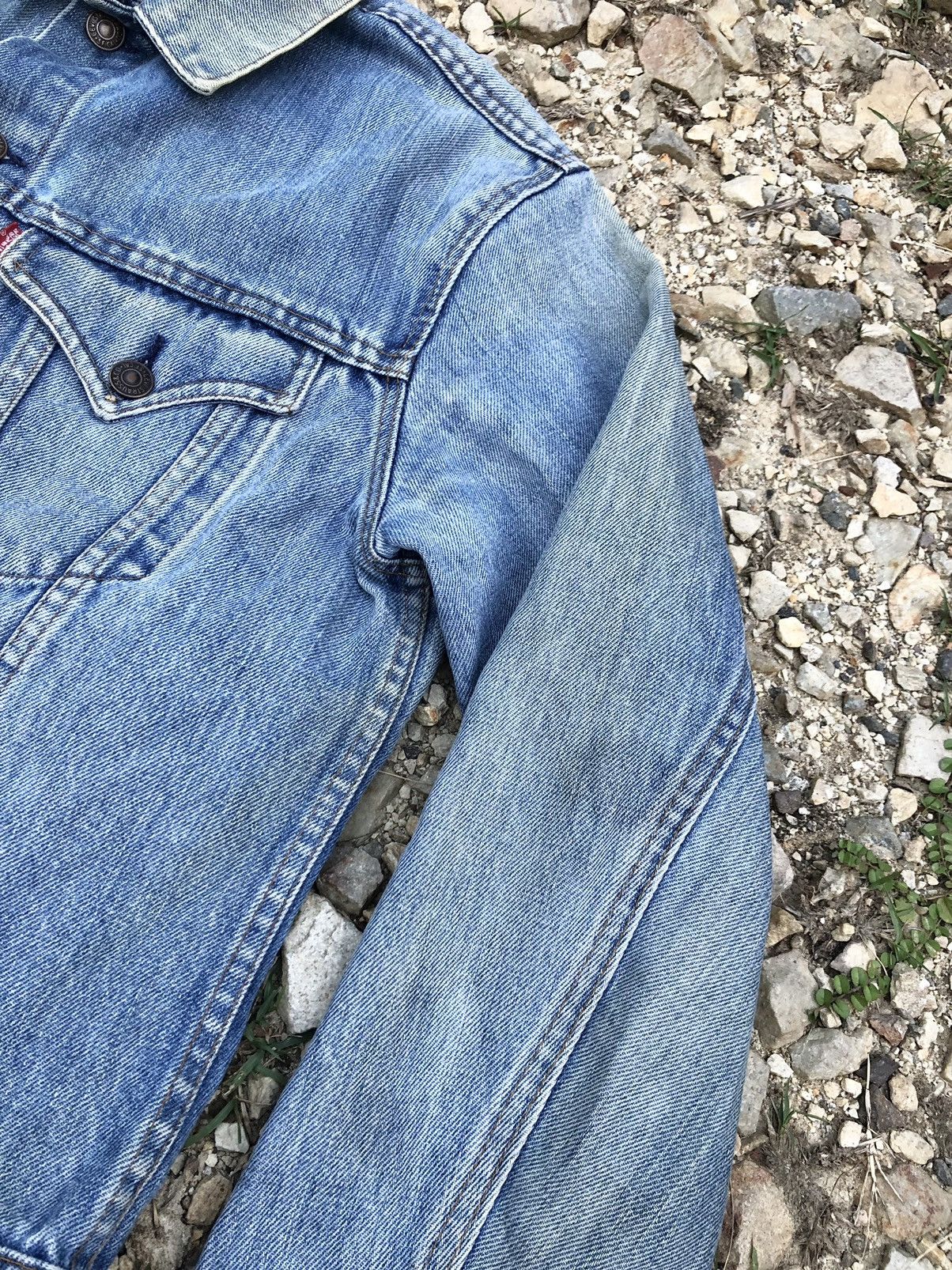 Levi's 80s LEVIS TYPE 3 FADED BLUE JACKET Size US S / EU 44-46 / 1 - 3 Thumbnail