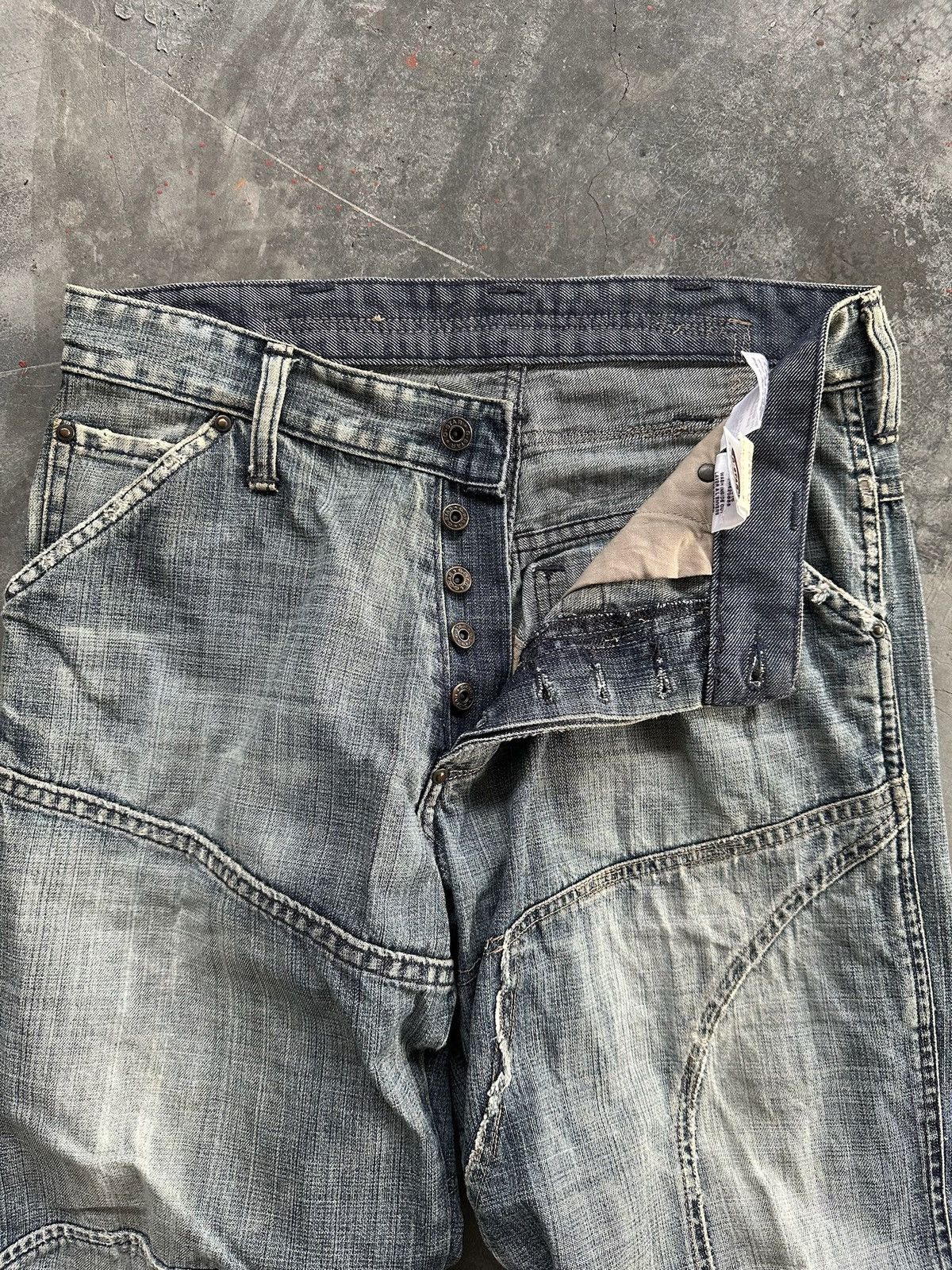 G-Star × Japanese Brand Vintage Tactical G-star Raw Denim Balenciaga Style Bondage Size US 32 / EU 48 - 8 Thumbnail
