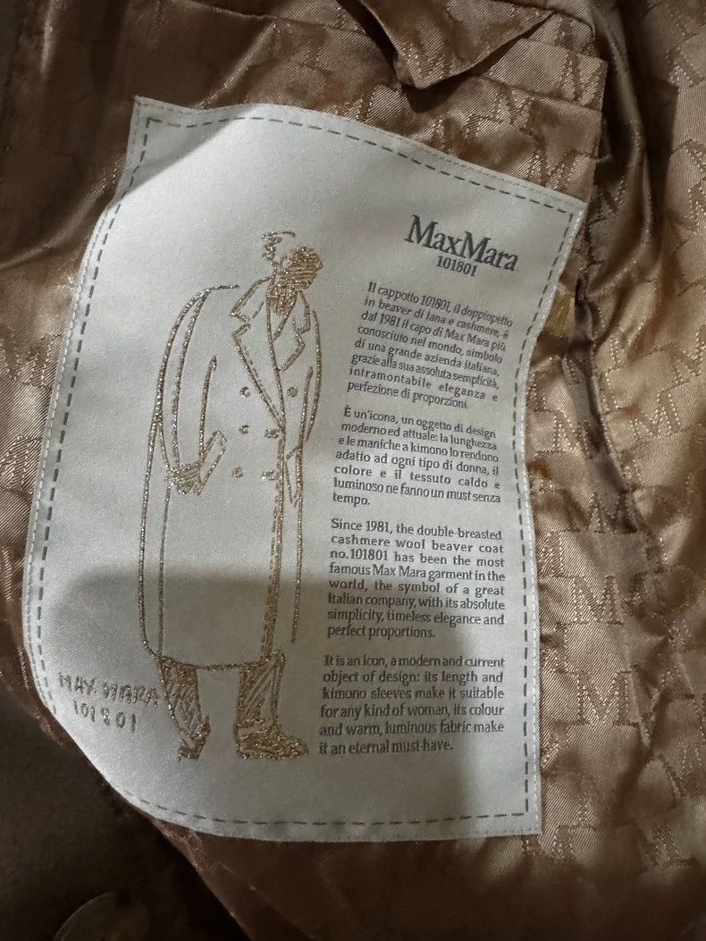 Max Mara Max Mara 101801 Camel New Coat Size M / US 6-8 / IT 42-44 - 5 Thumbnail