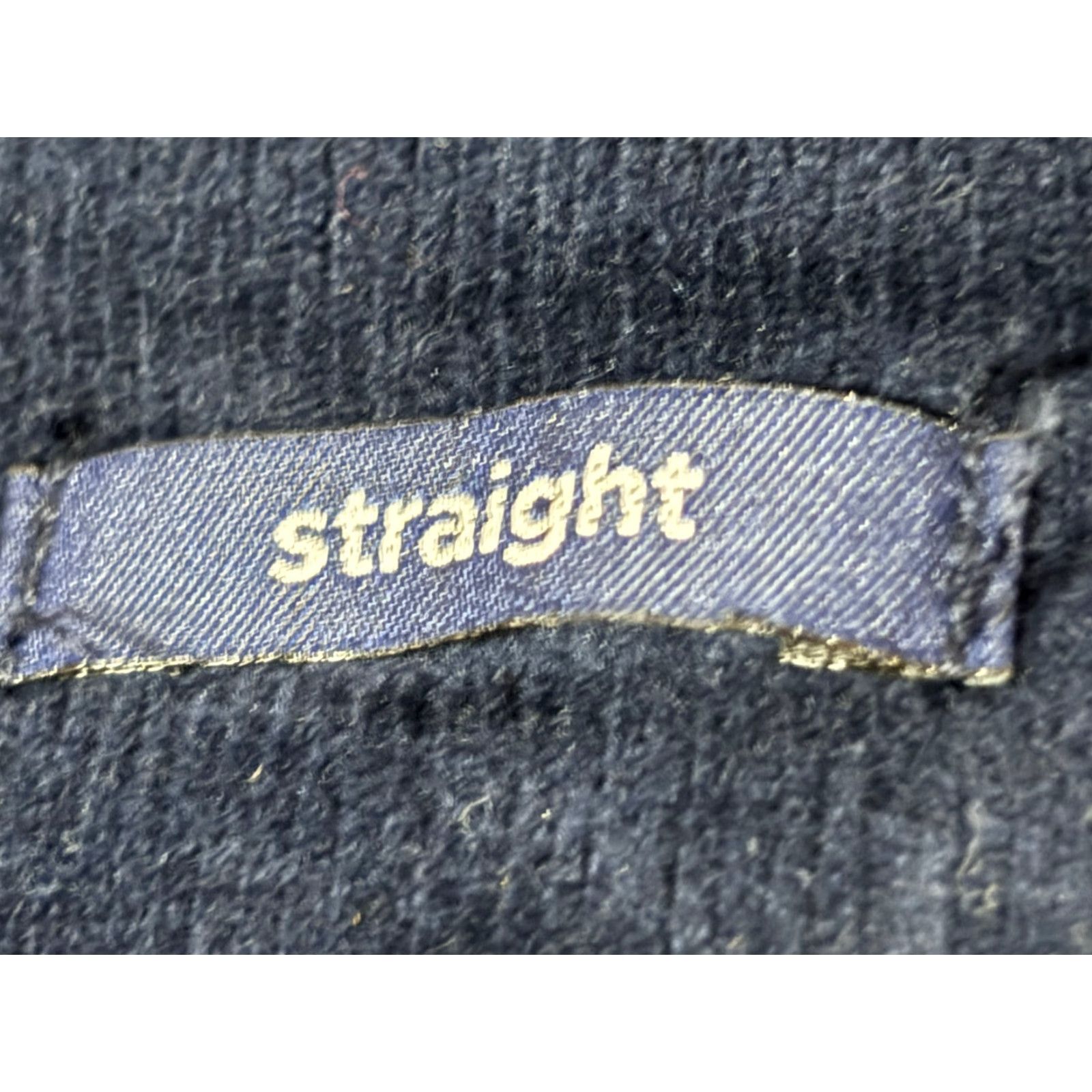 Talbots NEW Talbots Plus Size 26W Navy Corduroy Straight Leg Pants Women’s Size 26" / US 2 / IT 38 - 6 Thumbnail