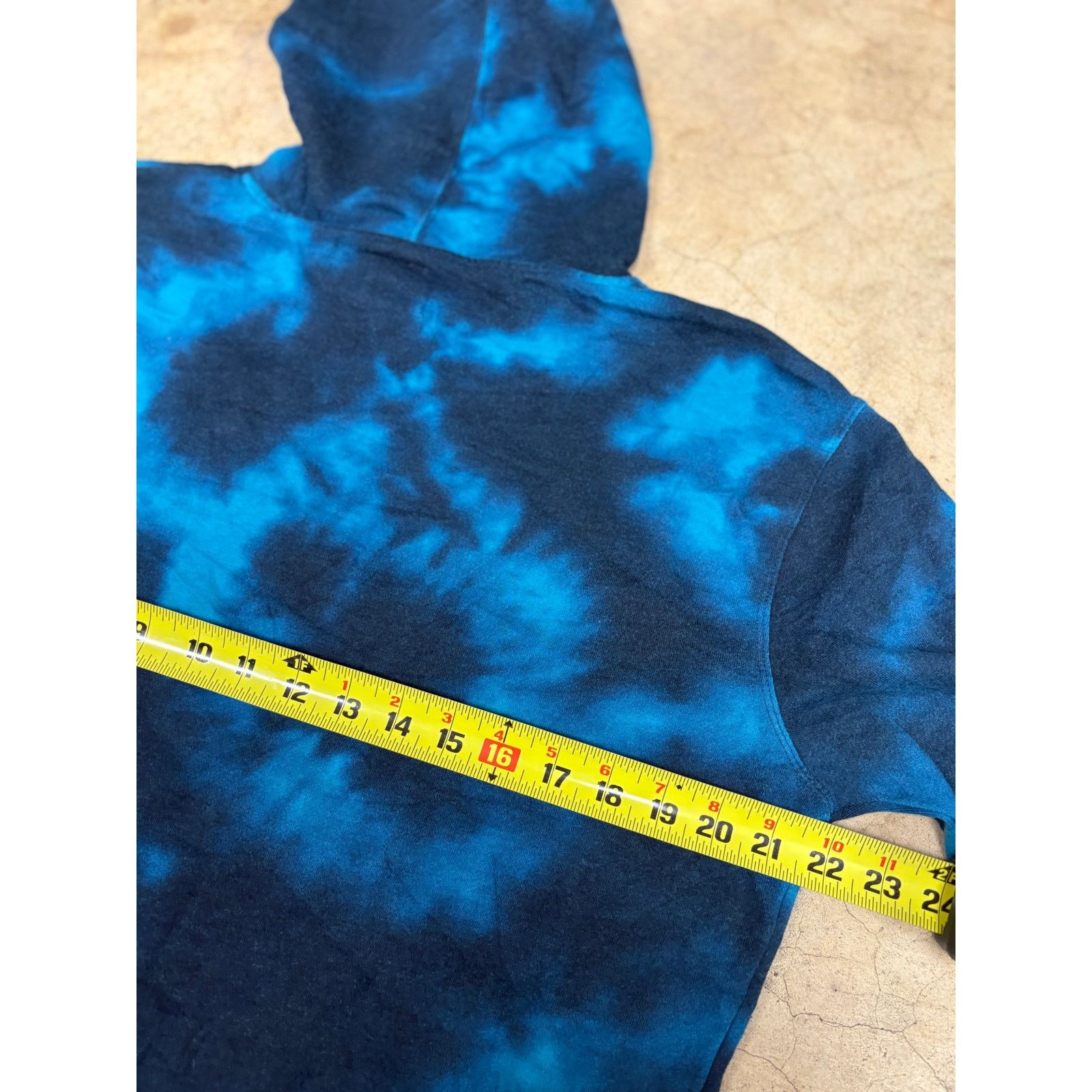 Champion Champion Blue Tie-Dye Hoodie (Modern Streetwear) L Size US L / EU 52-54 / 3 - 8 Thumbnail