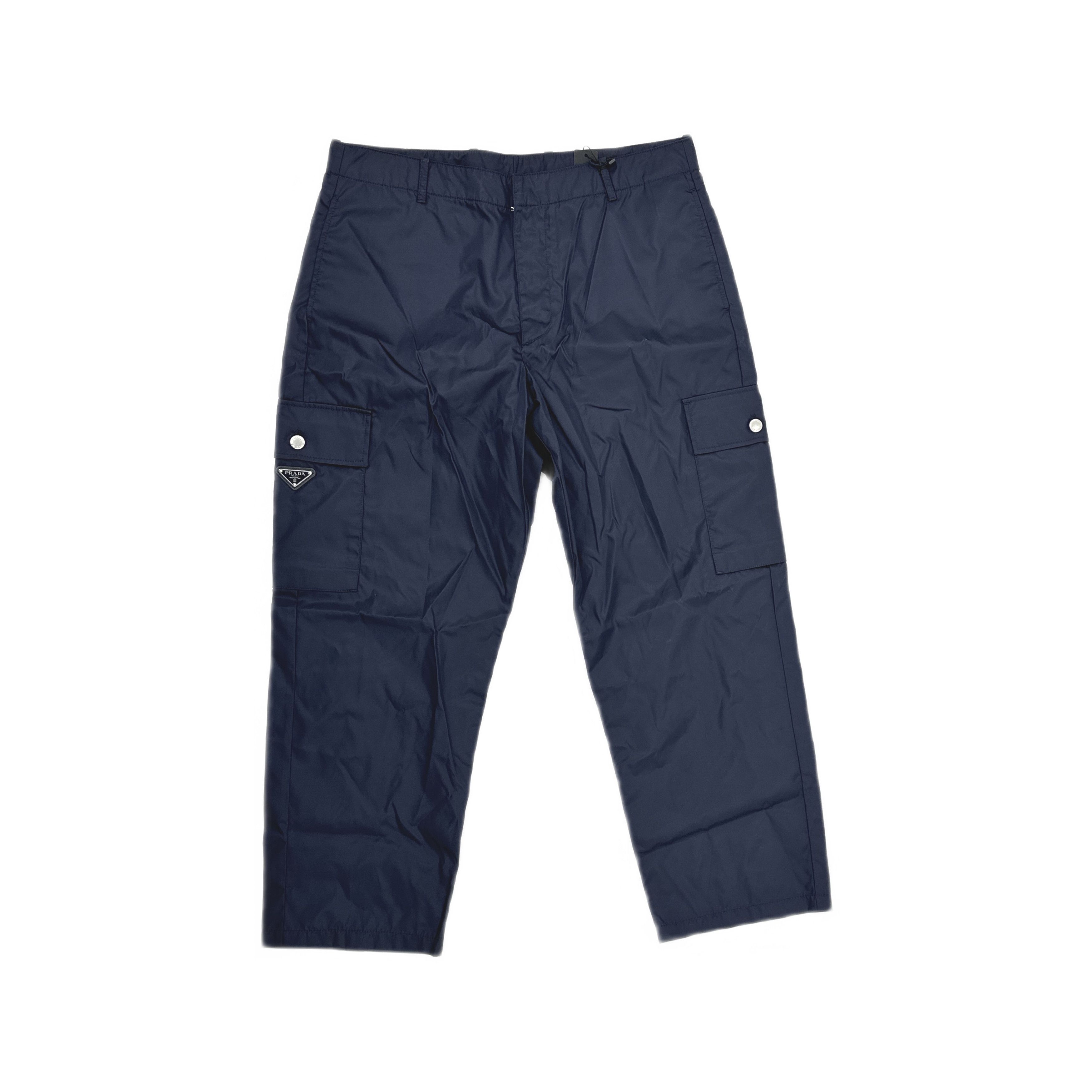 Prada Prada Nylon Casual Pants Blue Size 50 Size US 34 / EU 50 - 1 Thumbnail