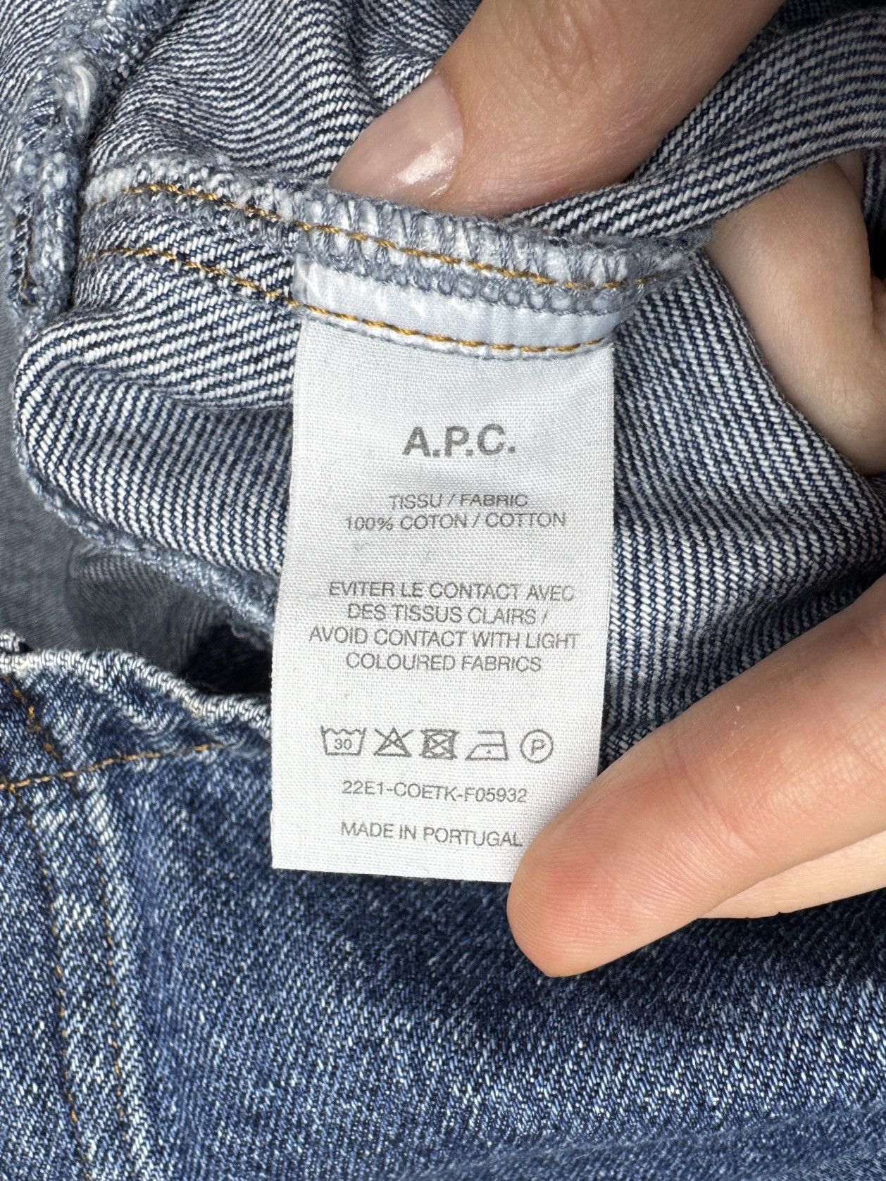 A.P.C. A.P.C Spring Denim Mini Shirt Dress size 40 Size M / US 6-8 / IT 42-44 - 9 Thumbnail