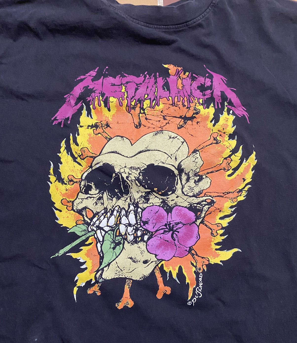 Band Tees Vintage Metallica Band T-Shirt xs Size US XS / EU 42 / 0 - 2 Thumbnail