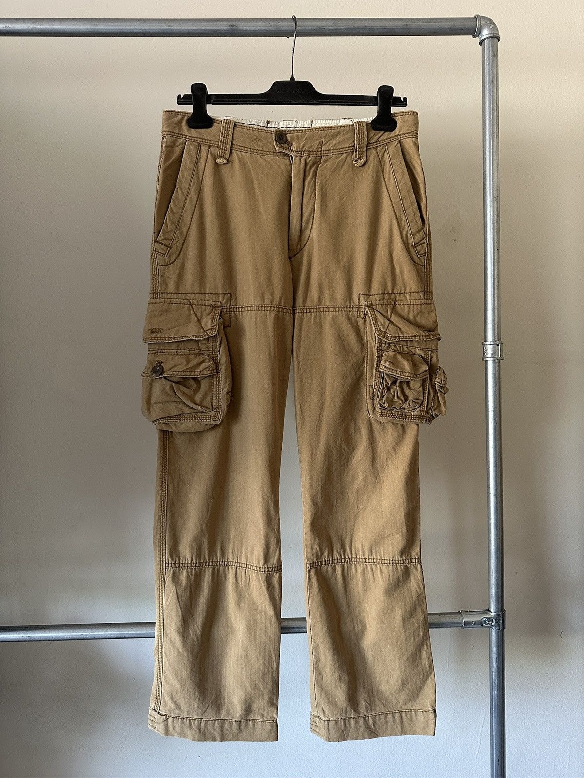 Polo Ralph Lauren 2000s Polo Ralph Lauren Multipocket Cargo Pant Size US 31 - 1 Thumbnail