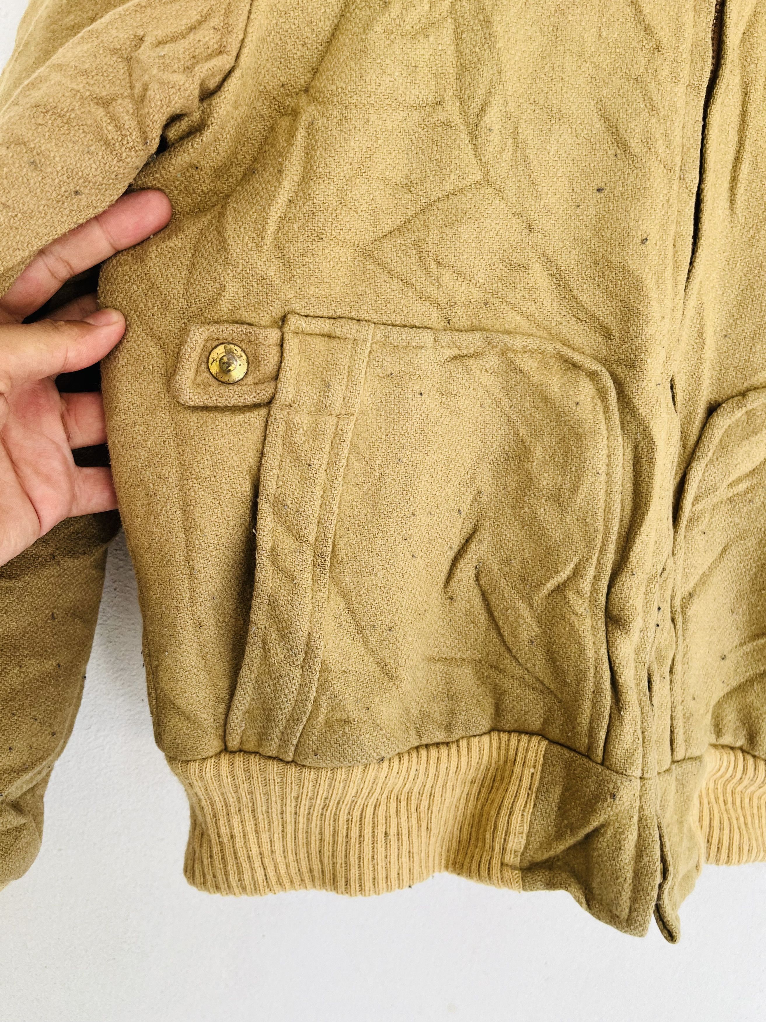 Vintage Vintage 50s 60s Wool Jacket Streetwear Fashion Style Size US M / EU 48-50 / 2 - 7 Thumbnail