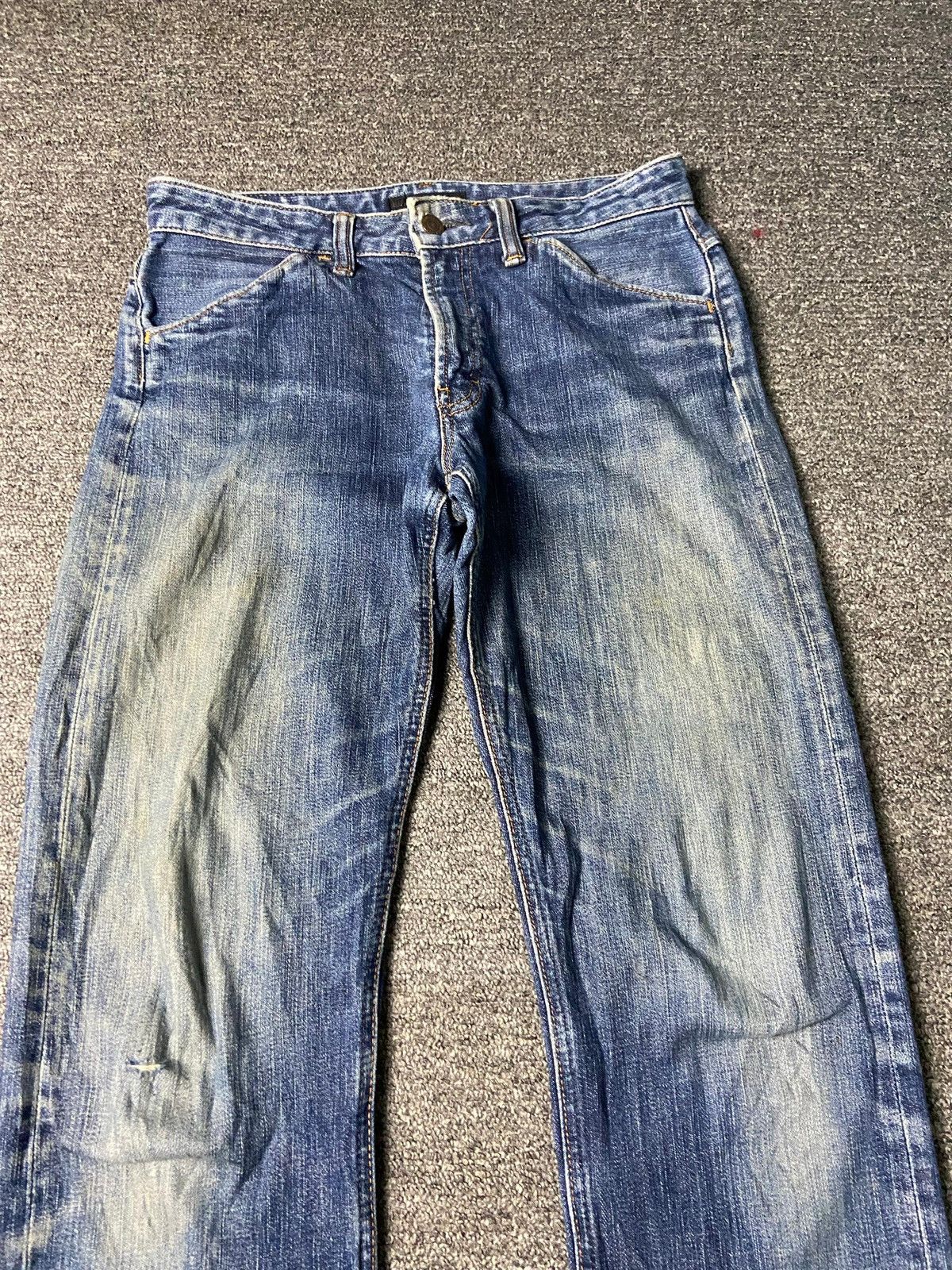 Big John Vintage Big John Distressed Denim Jeans (154) Size US 29 - 10 Thumbnail