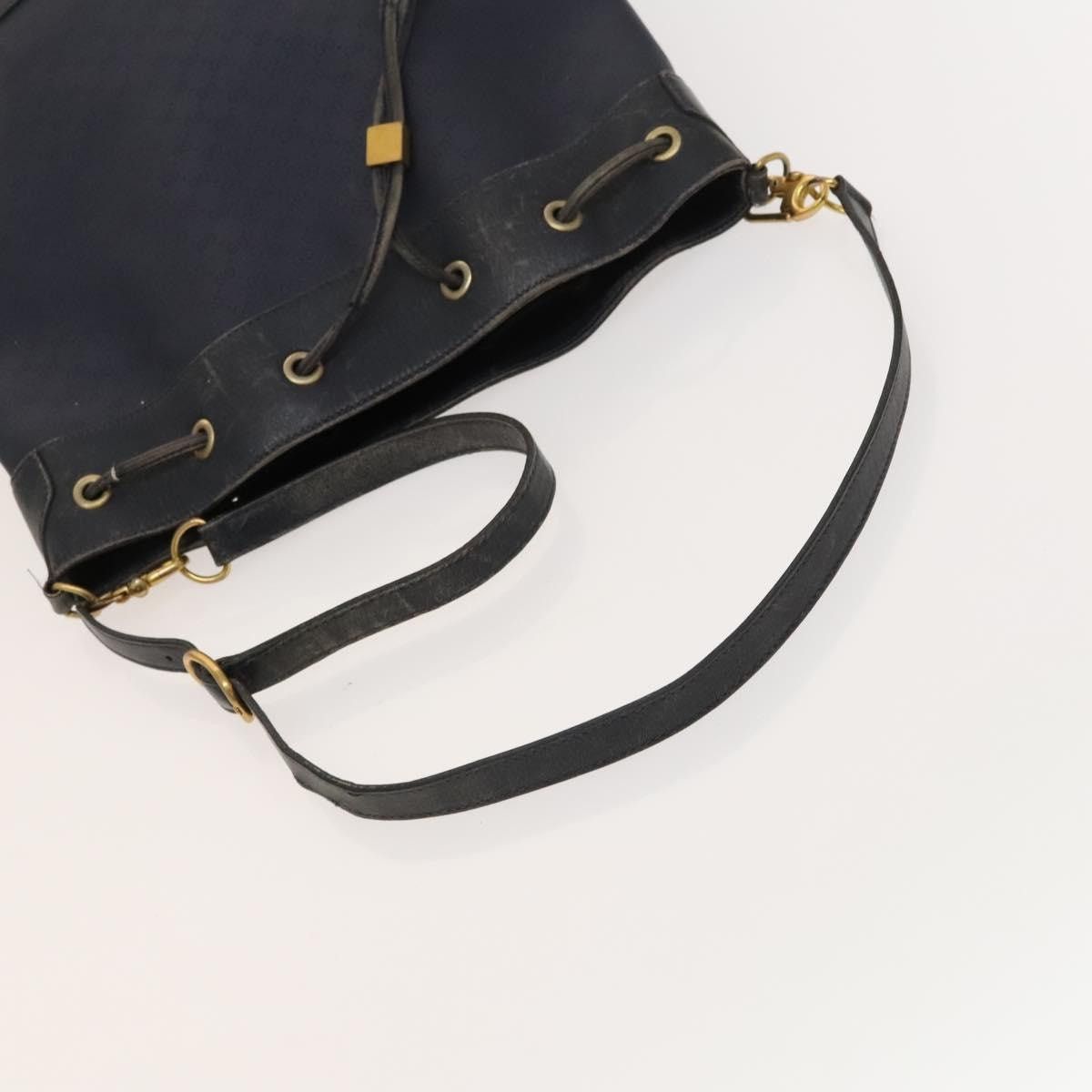 Gucci GUCCI Micro GG Supreme Sherry Line Shoulder Bag Pvc Navy Size ONE SIZE - 7 Thumbnail