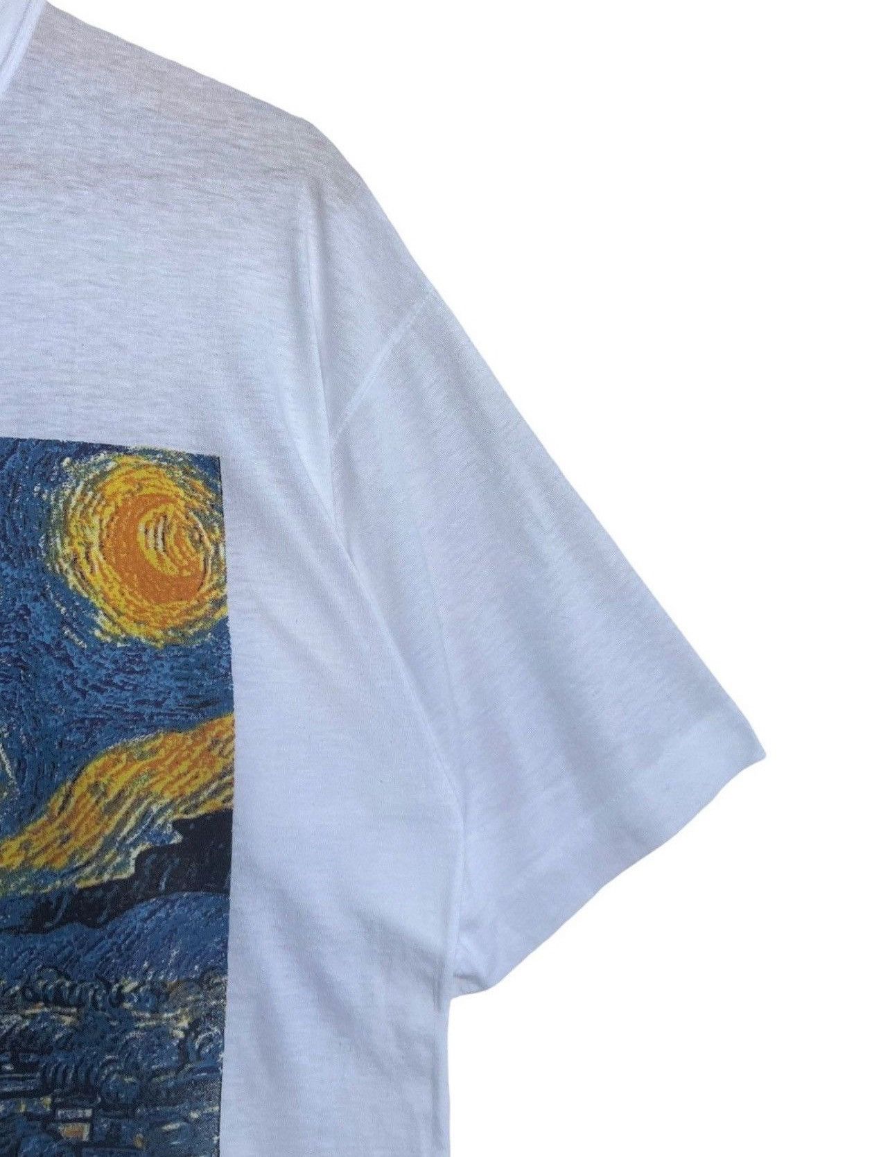 Band Tees × Vintage Vintage 80s Vincent Van Gogh La Nuit Etoilee Starry Night Size US M / EU 48-50 / 2 - 6 Thumbnail