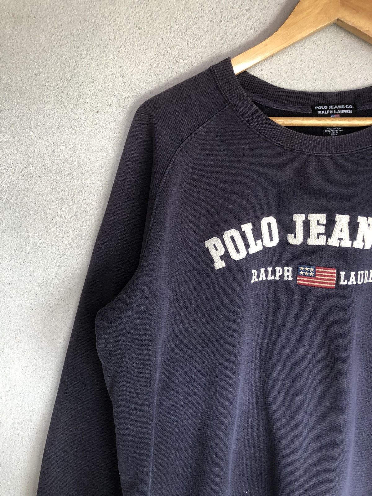 Japanese Brand × Polo Ralph Lauren × Vintage Vintage Y2K Polo Jeans Ralph Lauren Sweatshirt Boxy Size US XL / EU 56 / 4 - 6 Thumbnail