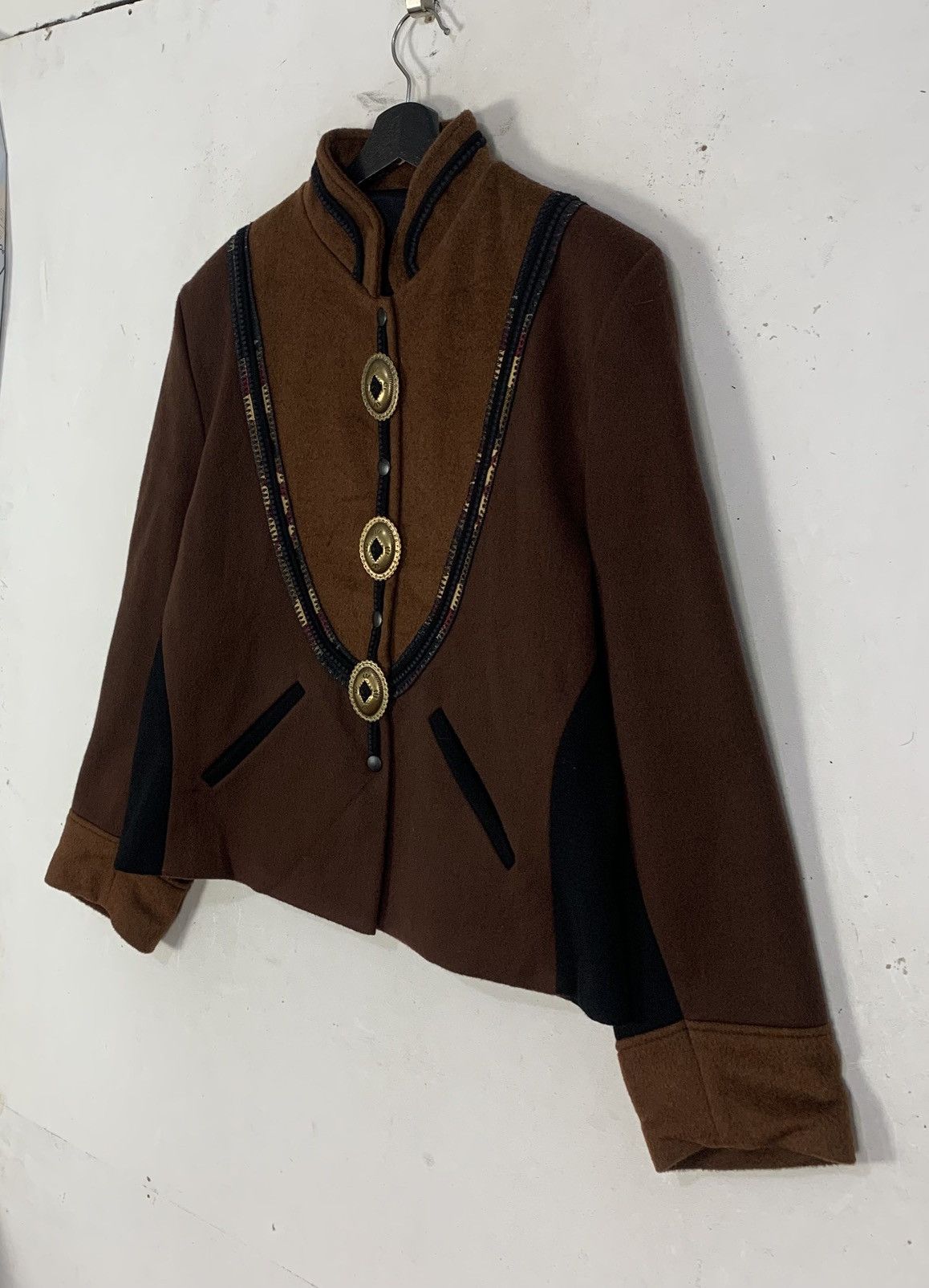 Vintage Vintage Coloturq Clothing Outdoor Outwear Wool Jaacket Size US M / EU 48-50 / 2 - 4 Thumbnail