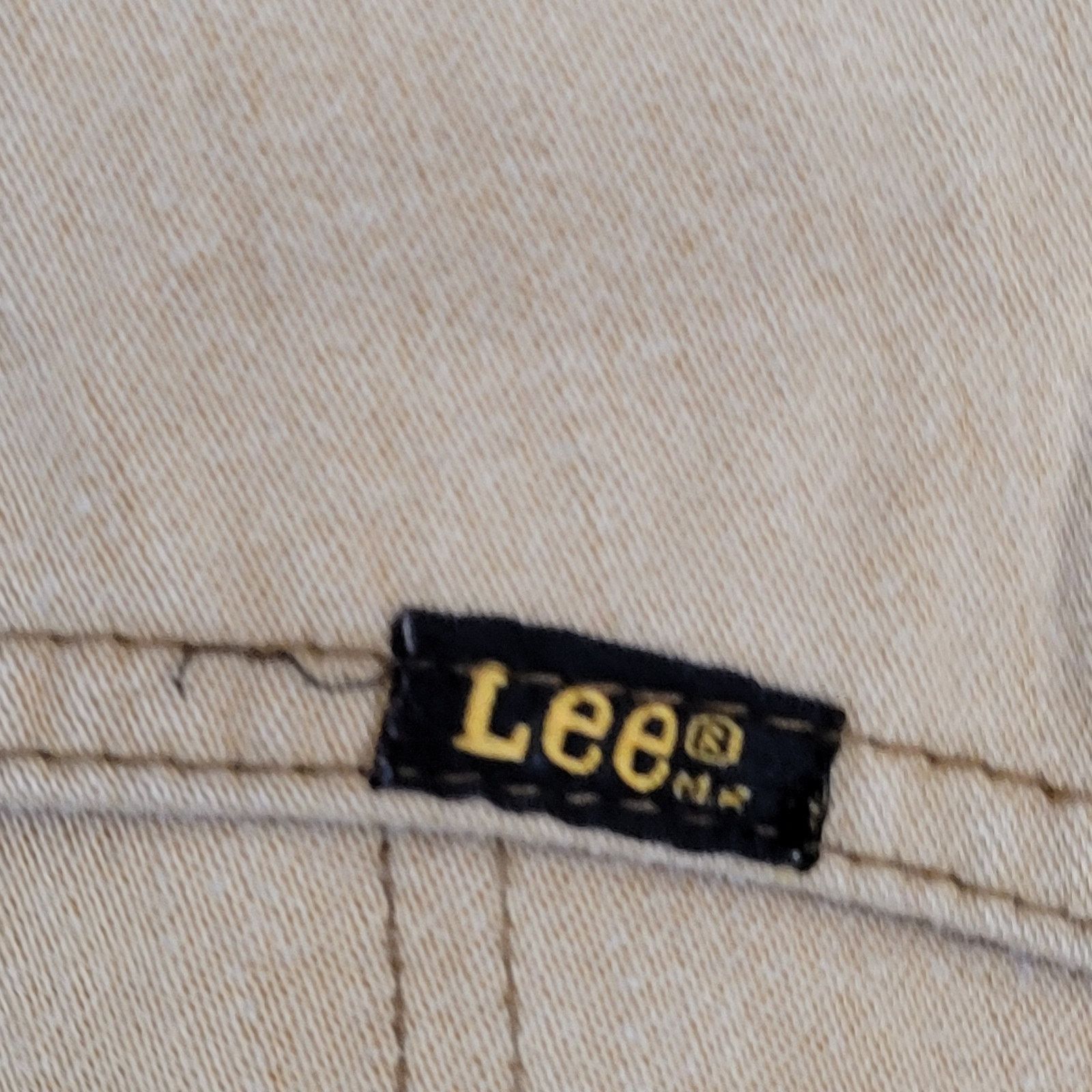 Lee Vintage 60s Lee Snap Button Shirt XL 24x29 Khaki Brown USA Size US XL / EU 56 / 4 - 5 Thumbnail