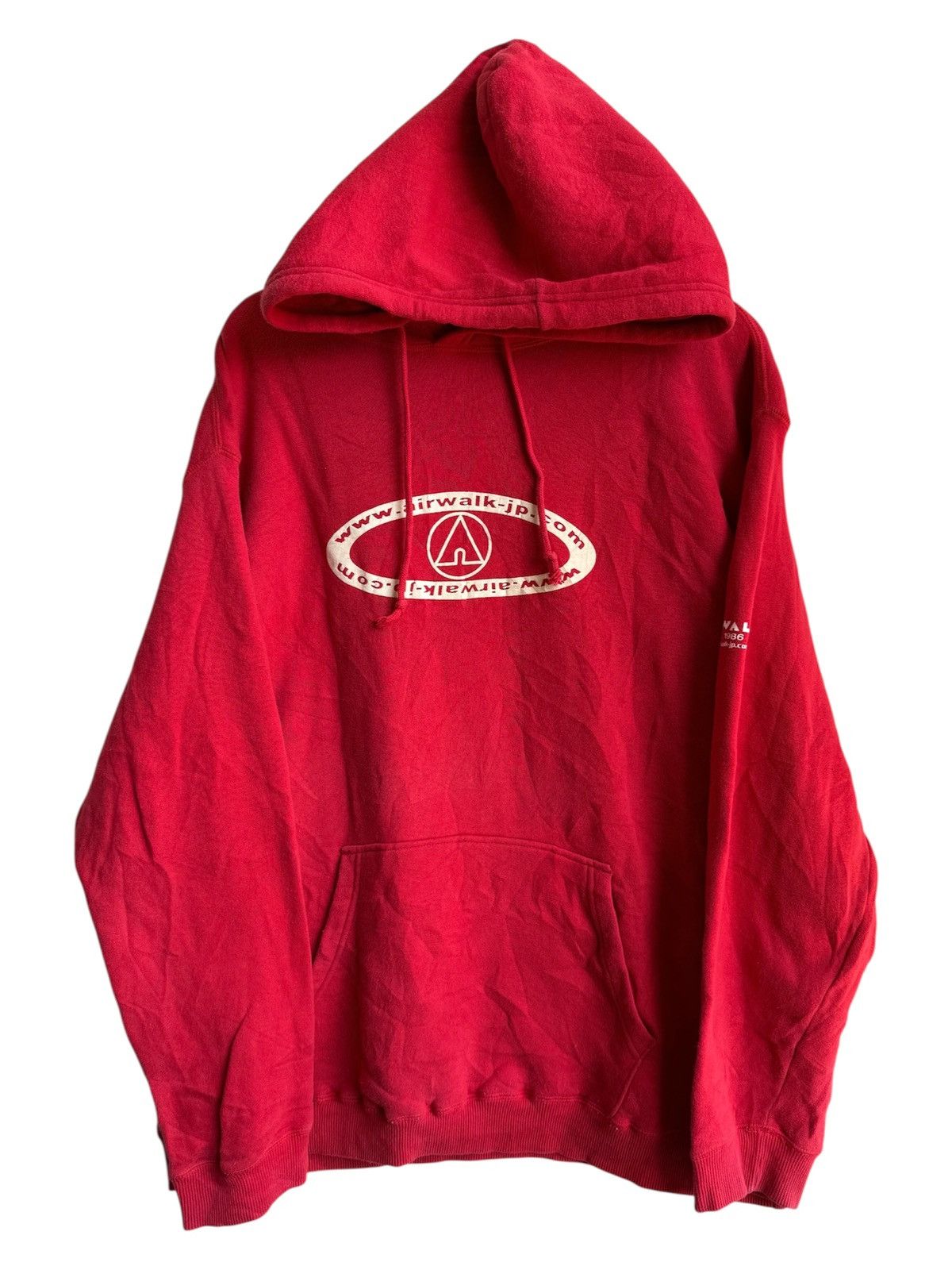 Airwalk Vintage AIRWALK red Hoodie Size US XL / EU 56 / 4 - 1 Thumbnail