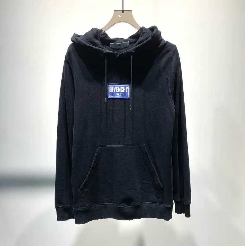 Givenchy Givenchy Black Cotton Men's Hoodie 0089 Size US XS / EU 42 / 0 - 1 Thumbnail