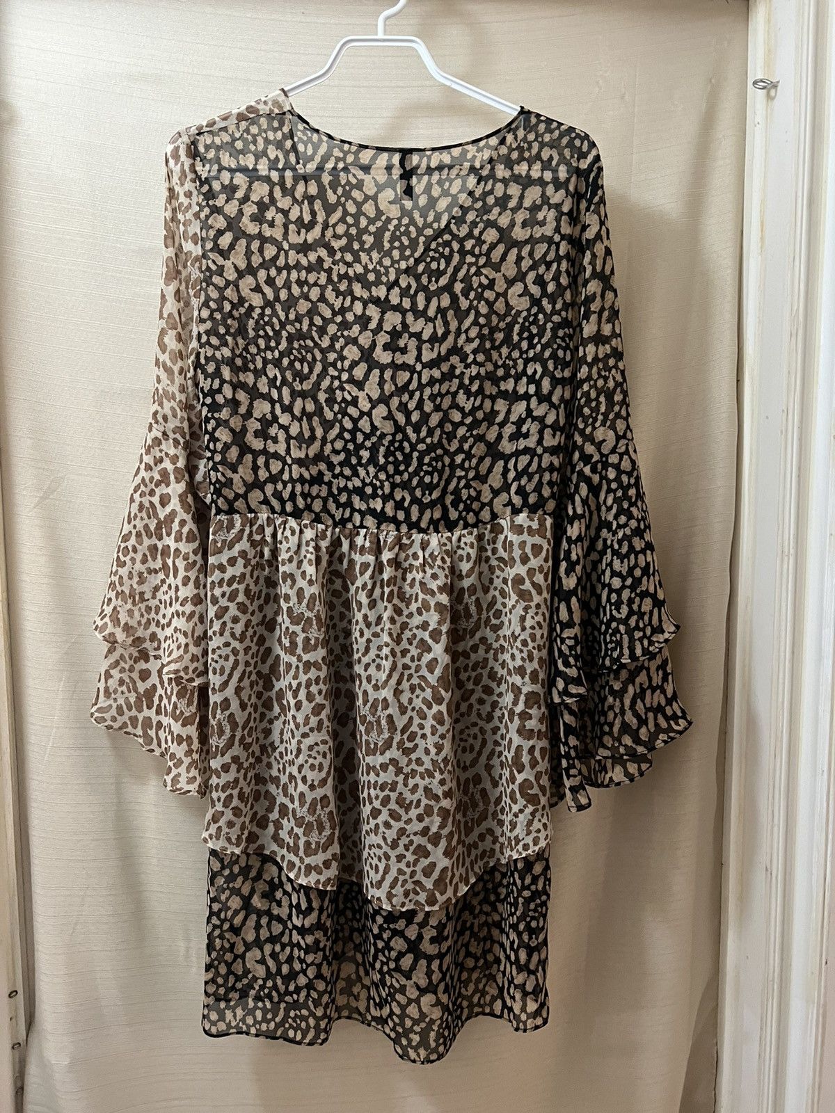 Other Joelle Animal Print Sheer Womens Dress Size Small Size S / US 4 / IT 40 - 7 Thumbnail