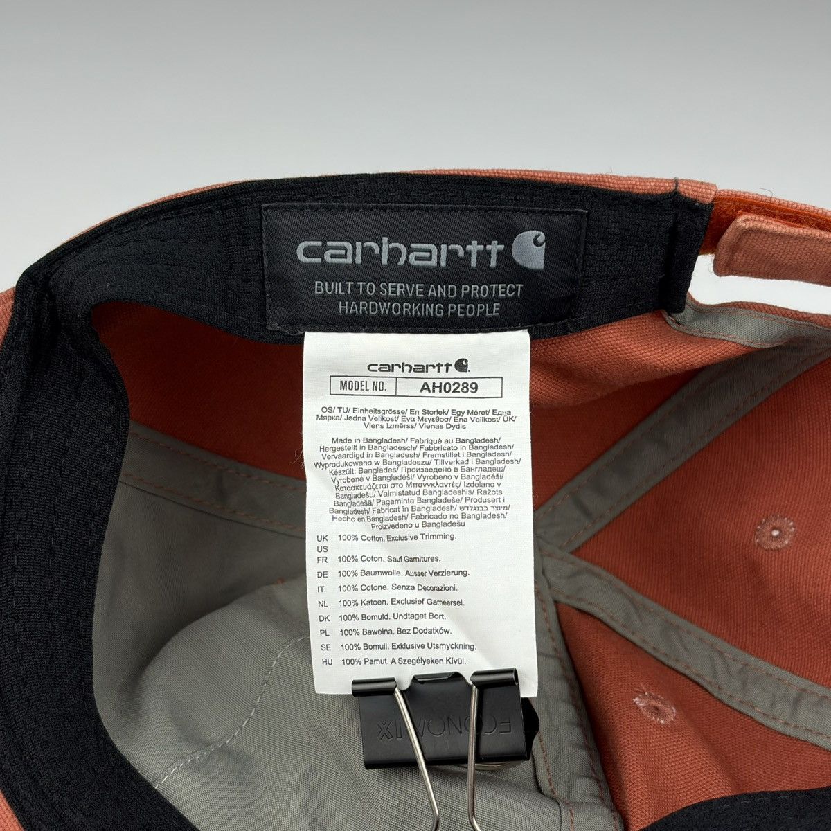 Carhartt Carhartt Baseball Canvas Cap Hat Size ONE SIZE - 10 Thumbnail