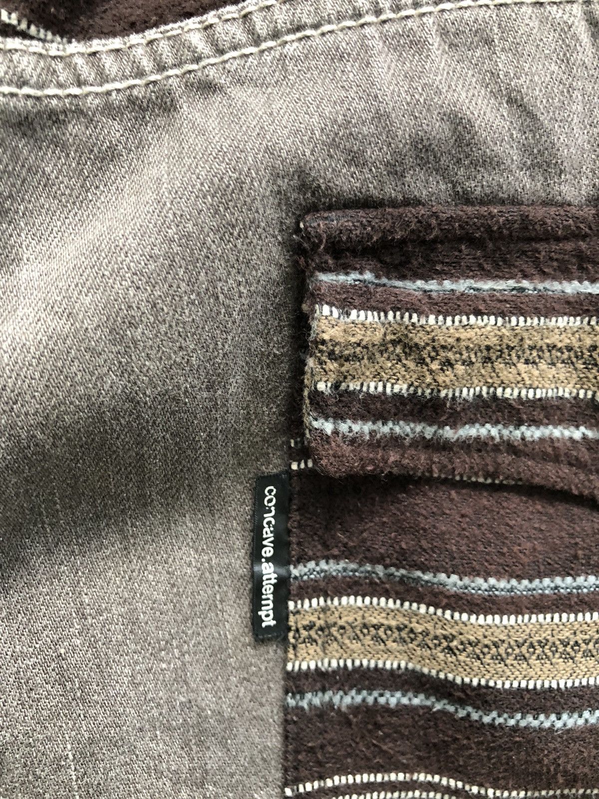 Hysteric Glamour × Japanese Brand × Seditionaries Concave Attempt Navajo Jeans Size US 33 - 7 Thumbnail