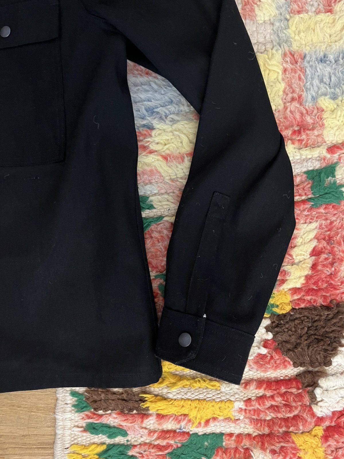 Rick Owens Drkshdw Rick owens made in japan cropped Outershirt selvedge Size US XL / EU 56 / 4 - 5 Thumbnail