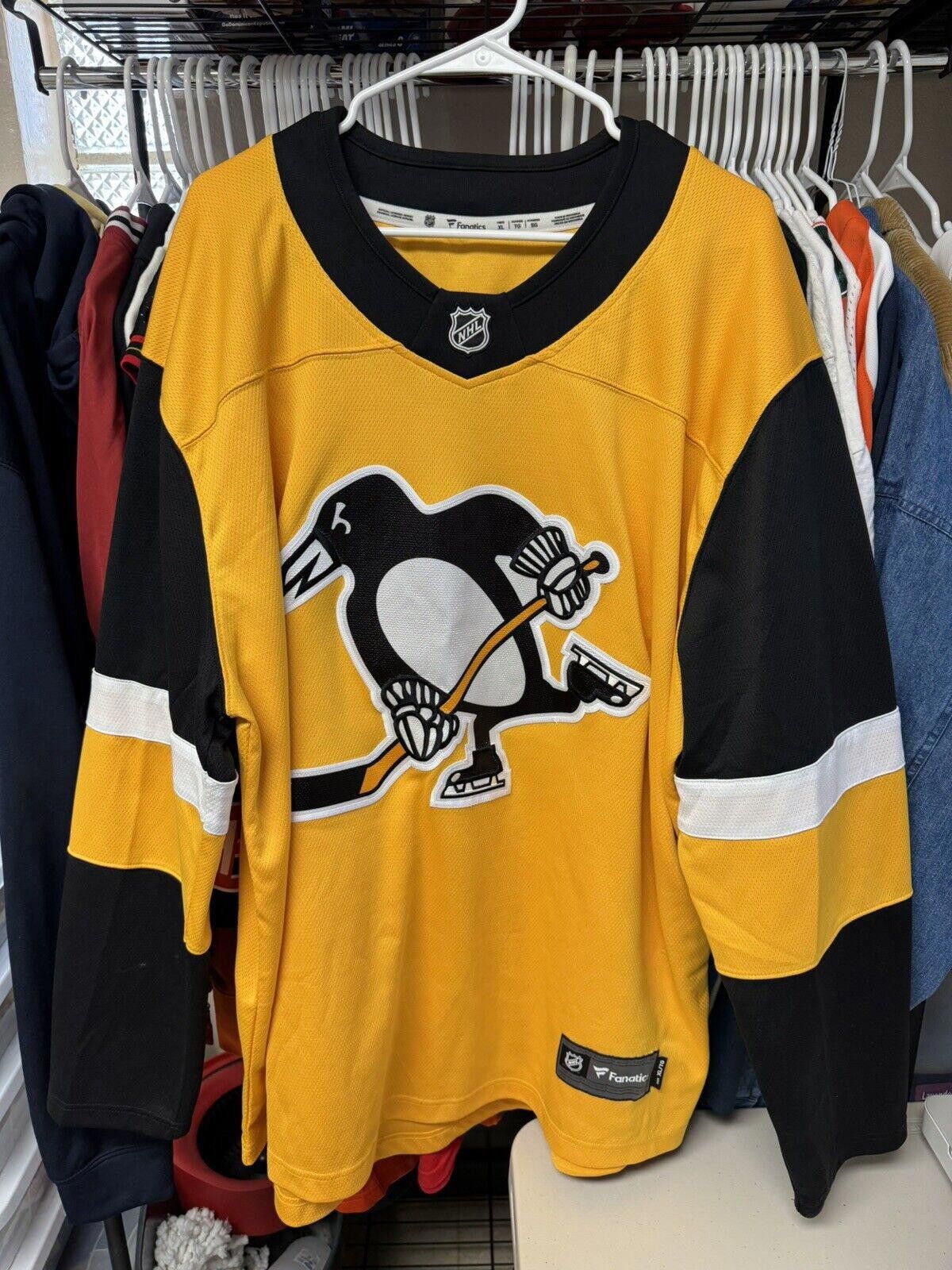 NHL Fanatics NHL Pittsburgh Penguins Hockey Jersey Size US XL / EU 56 / 4 - 1 Thumbnail