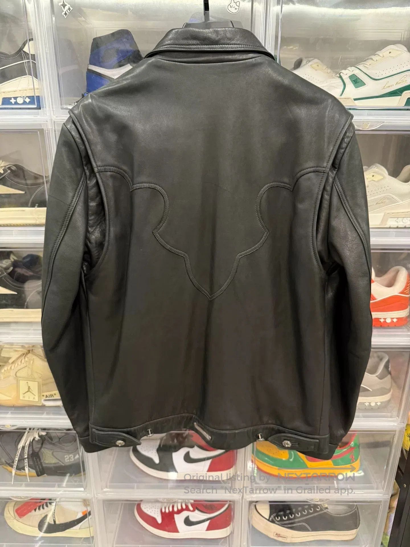 Chrome Hearts Chrome Hearts Western Flame Leather Jacket. Size US L / EU 52-54 / 3 - 4 Thumbnail