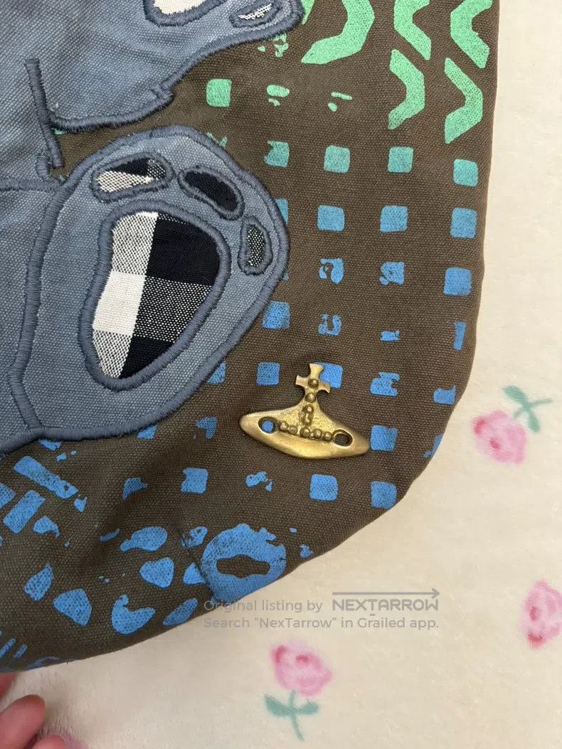 Vivienne Westwood Vivienne Westwood size os African series large tote bag Size ONE SIZE - 3 Thumbnail