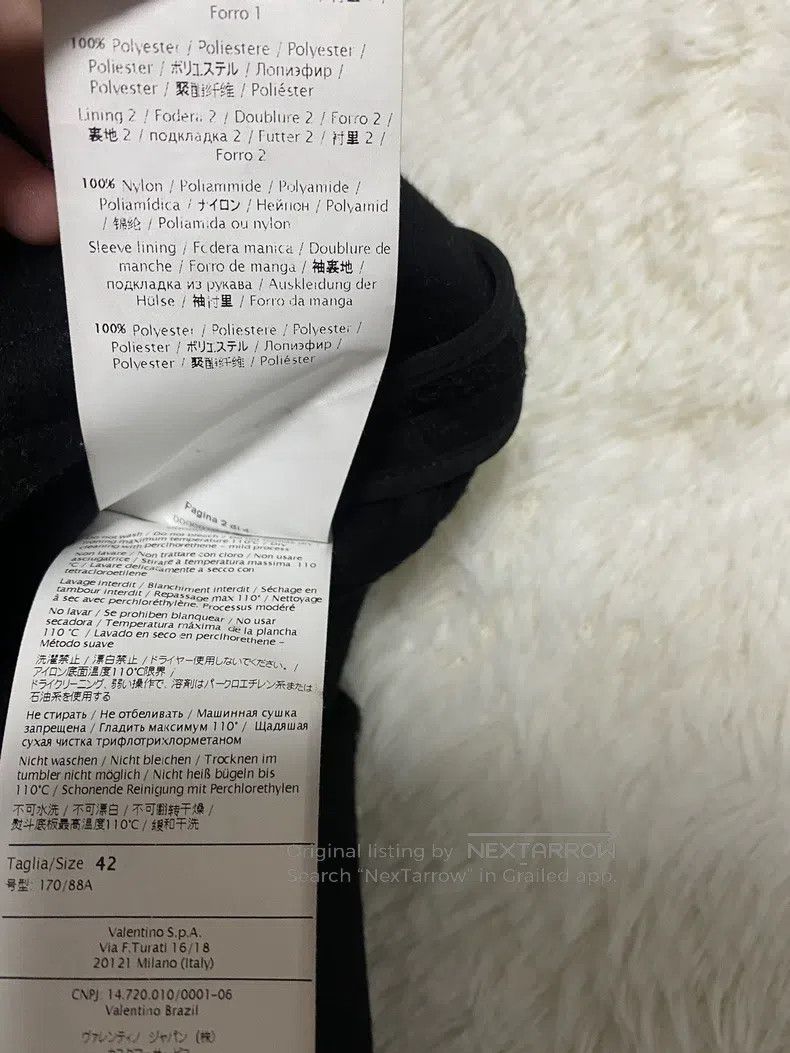 Valentino Valentino Wool and cashmere coats Size S / US 4 / IT 40 - 4 Thumbnail