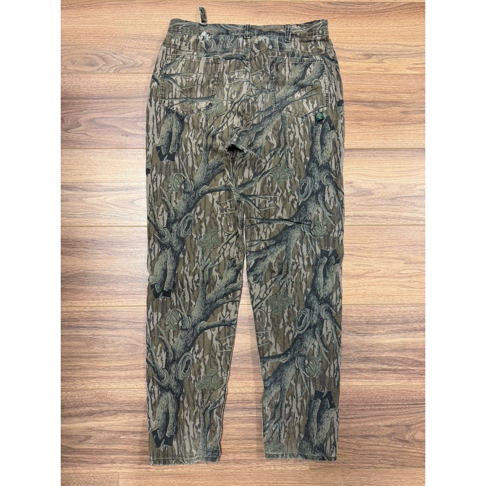 Mossy Oaks Vintage Mossy Oak Camouflage Treestand Pants Mens 33x32 USA Size US 33 - 2 Thumbnail