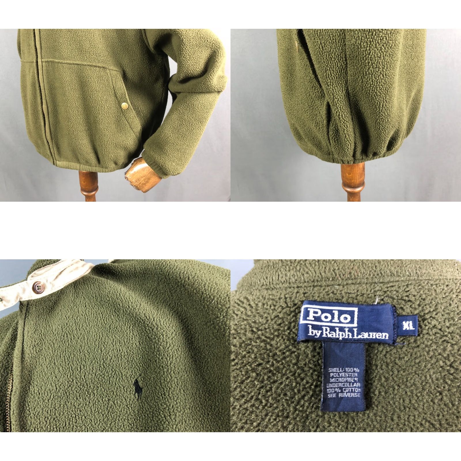 Ralph Lauren Ralph Lauren Jacket Green Men Size XXL Full Zip Polyester Classic Casual Embroidered Logo Walking Size US XXL / EU 58 / 5 - 8 Thumbnail