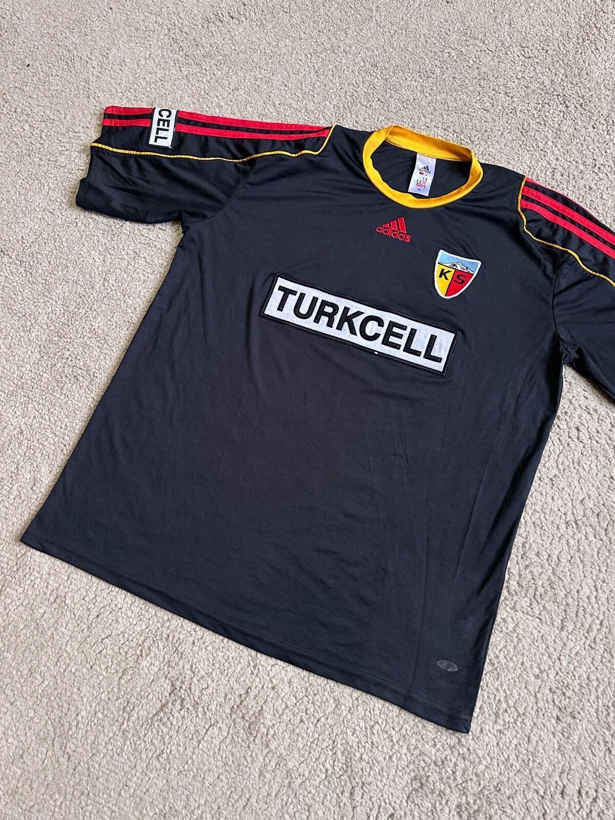 Adidas VTG ADIDAS KAYSERISPOR SHIRT FOOTBALL SHIRT SOCCER JERSEY Size US XL / EU 56 / 4 - 2 Thumbnail