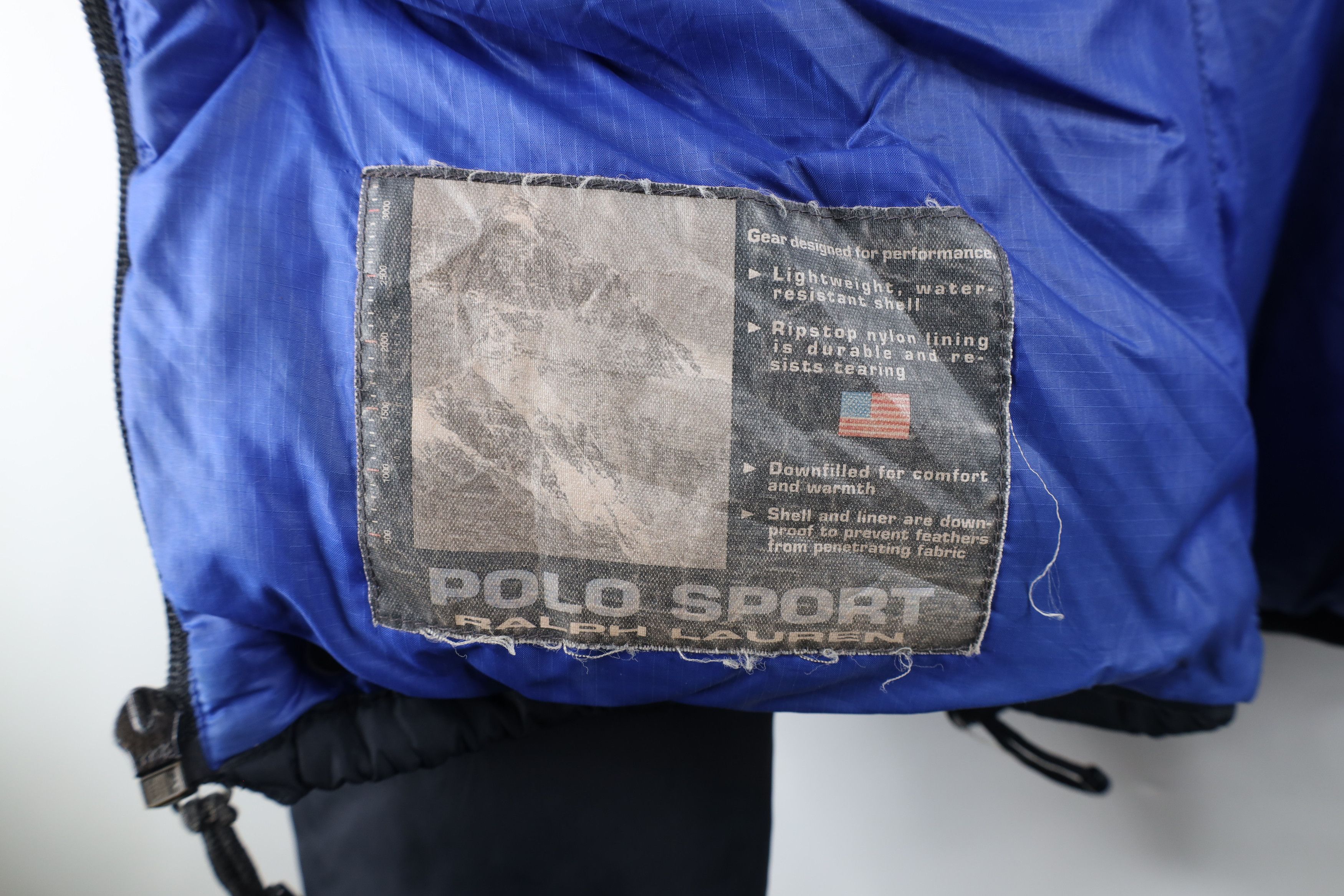 Polo Ralph Lauren Vintage 90s Polo Sport Ralph Lauren Duck Down Puffer Jacket Size US L / EU 52-54 / 3 - 11 Thumbnail
