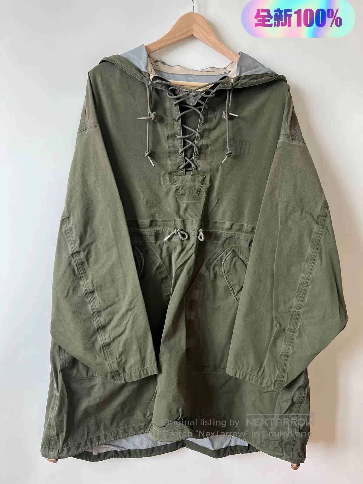 Visvim VISVIM CHINOOK PONCHO 3L DMGD. Size US S / EU 44-46 / 1 - 1 Thumbnail