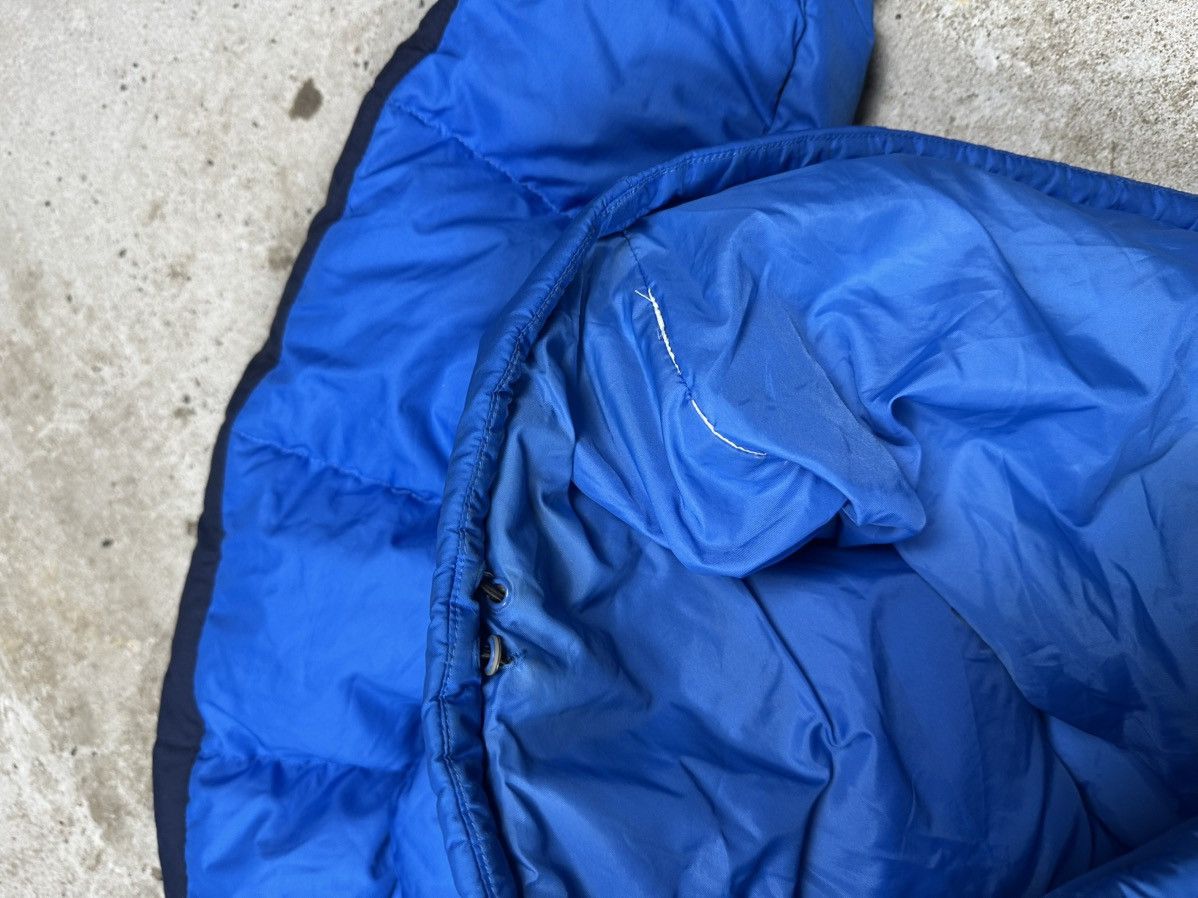 Nike × Vintage Vintage Y2K Nike Blue Down Puffer Hooded Jacket Swoosh Big Size US S / EU 44-46 / 1 - 9 Thumbnail