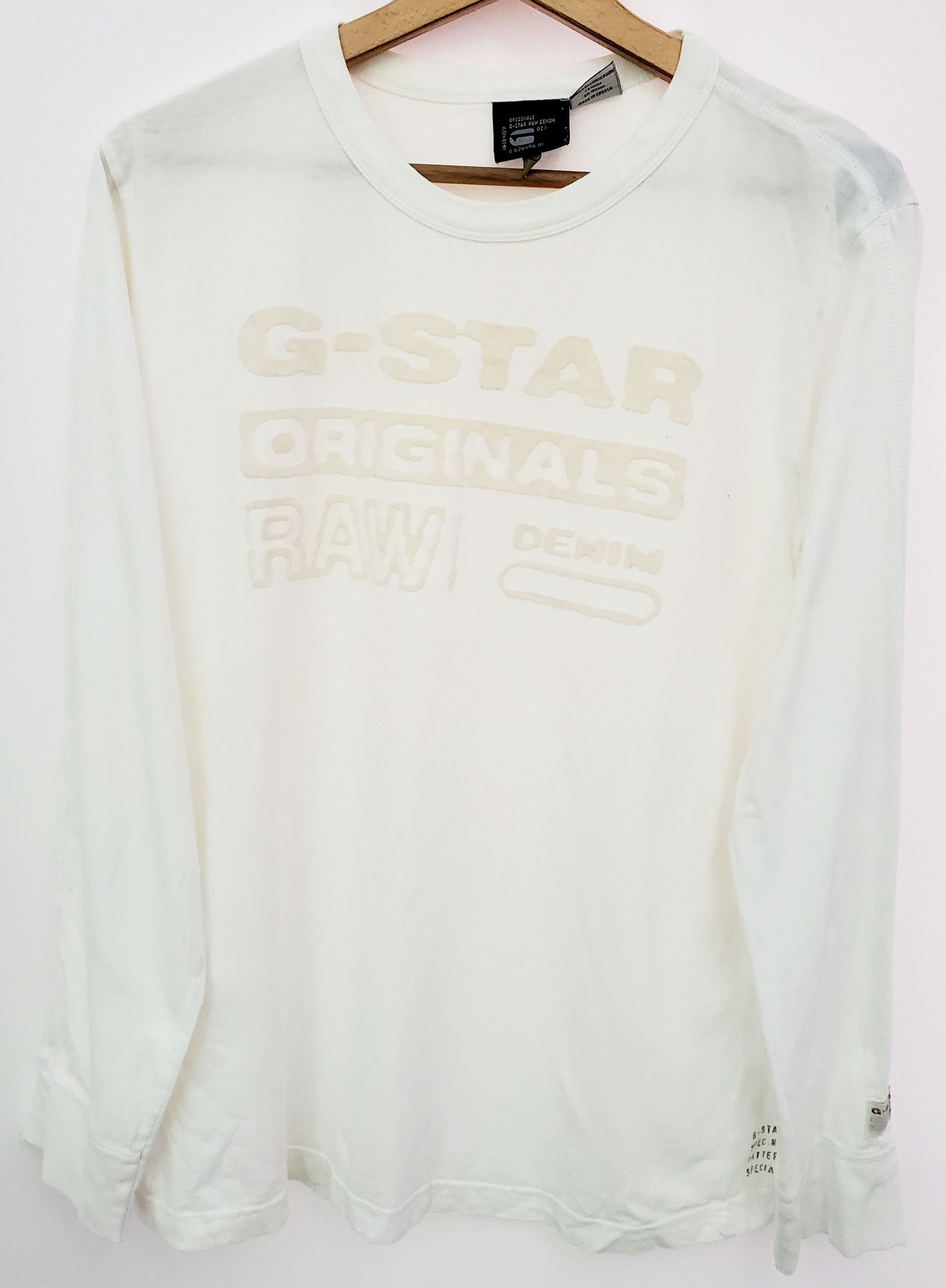 G-Star × Vintage Vintage Y2K G Star RAW denim Long Sleeve size M Size US M / EU 48-50 / 2 - 1 Thumbnail