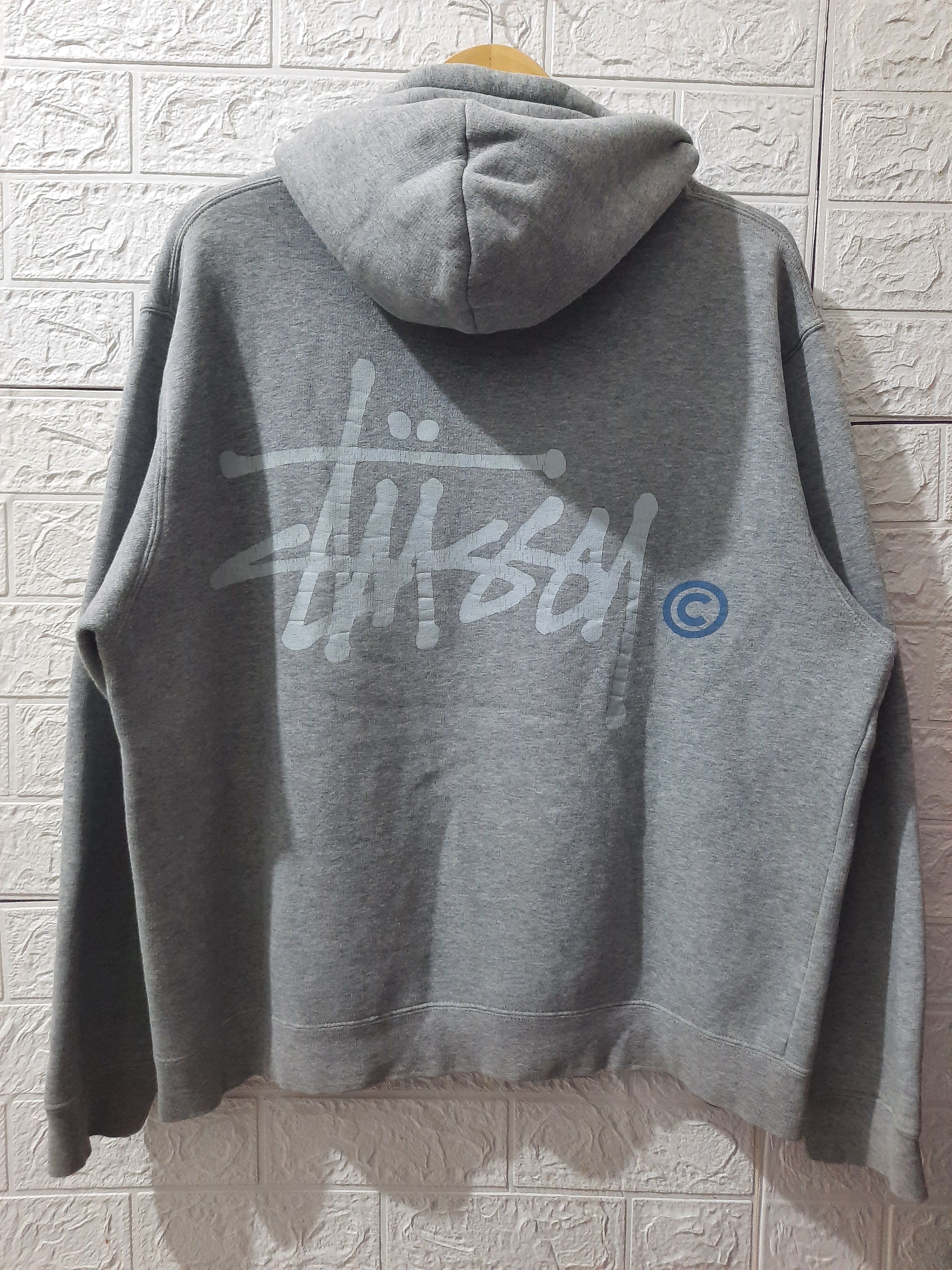 Stussy Stussy Signature Logo / Stussy Basic Logo Hoodie 90s Vintage Size US M / EU 48-50 / 2 - 1 Thumbnail